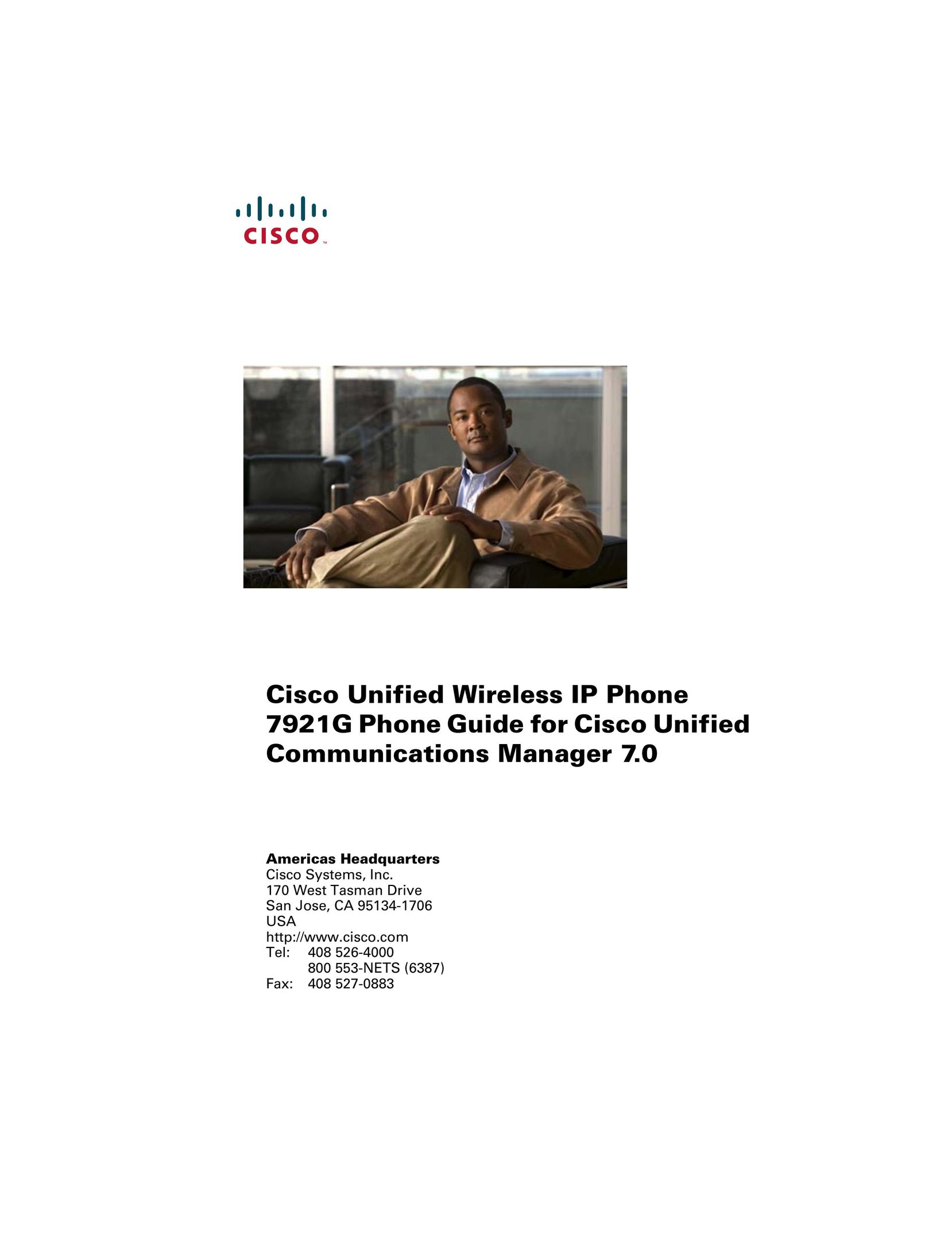 Cisco Systems 7921G Cordless Telephone User Manual (Page 1)