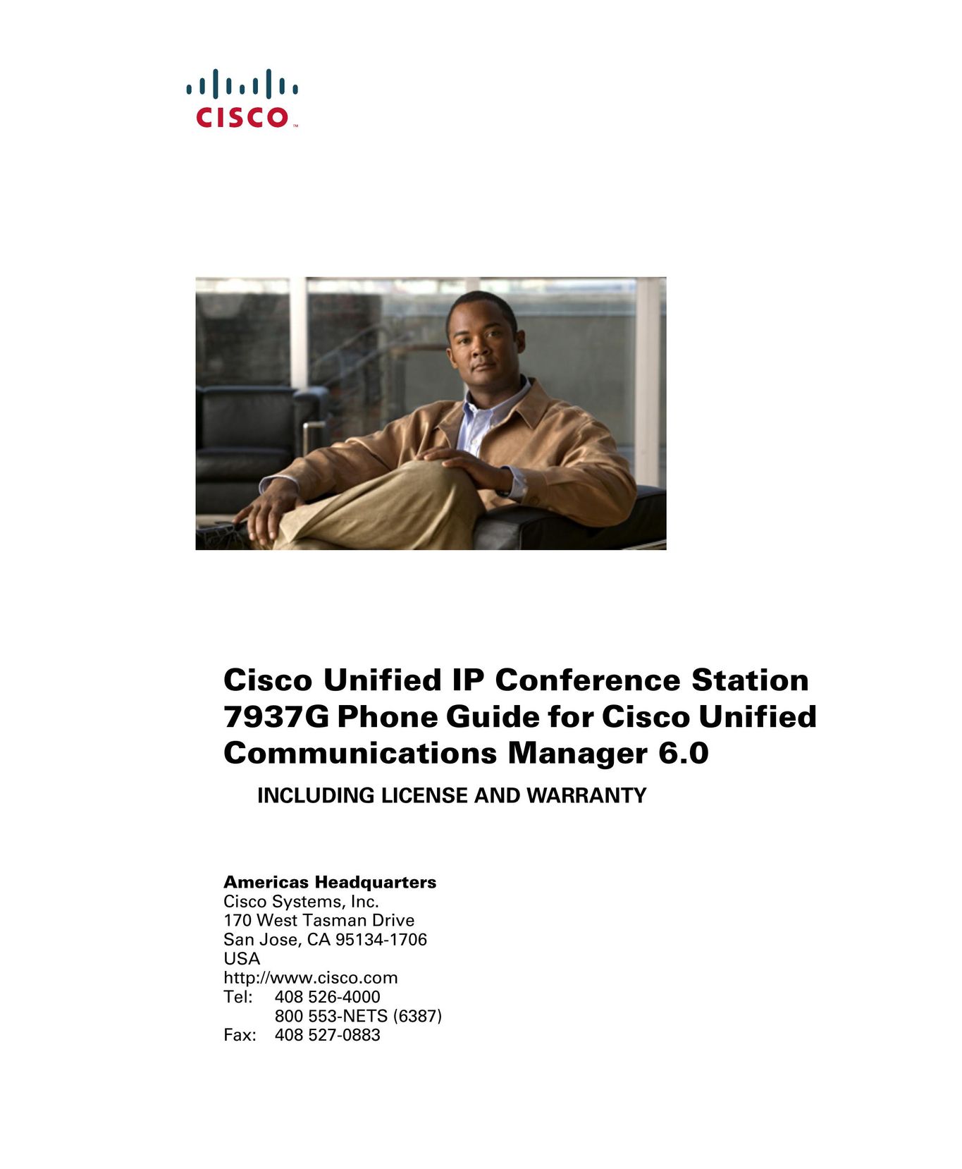 Cisco Systems 7937G Conference Phone User Manual (Page 1)
