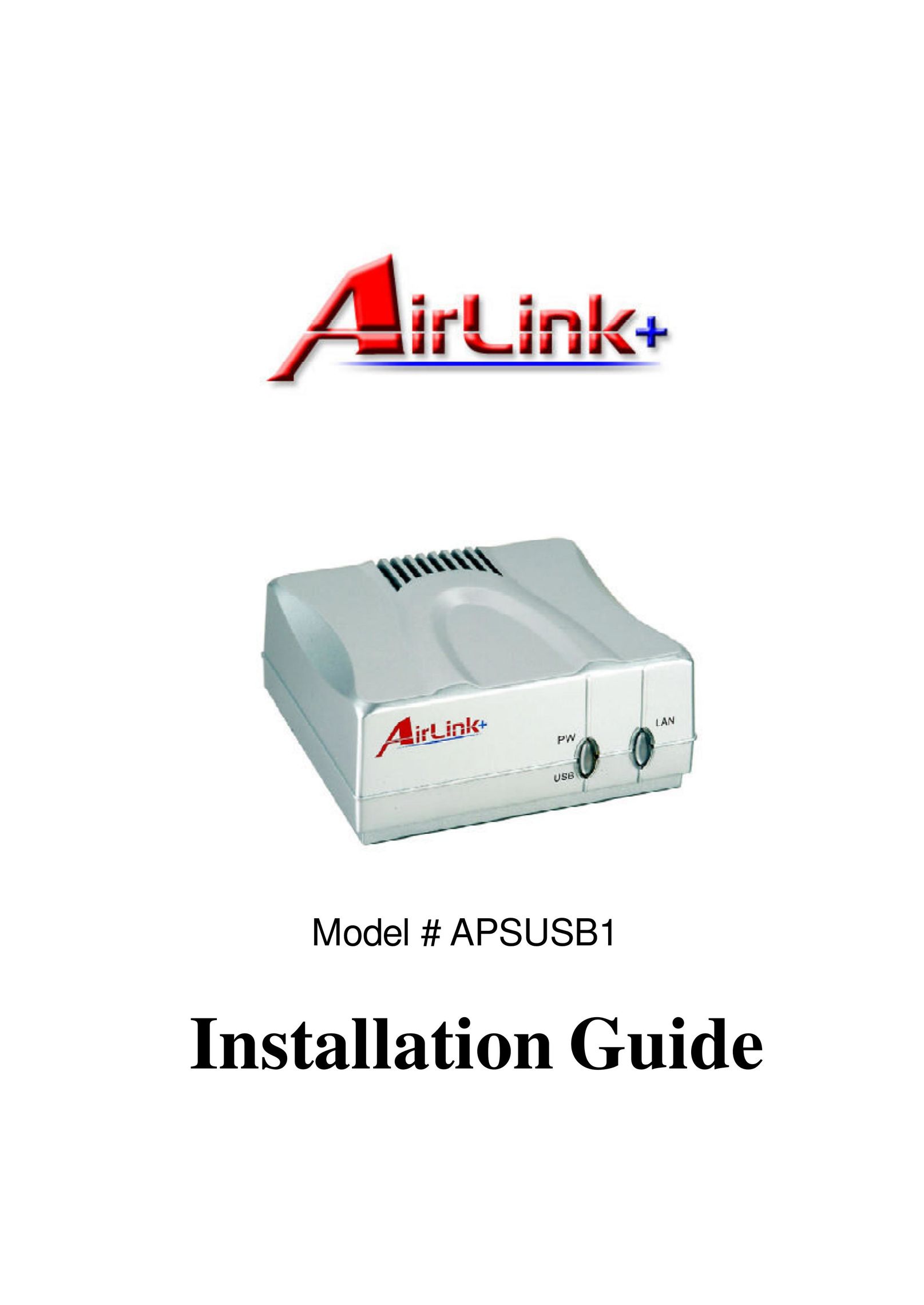 Airlink APSUSB1 Printer User Manual (Page 1)