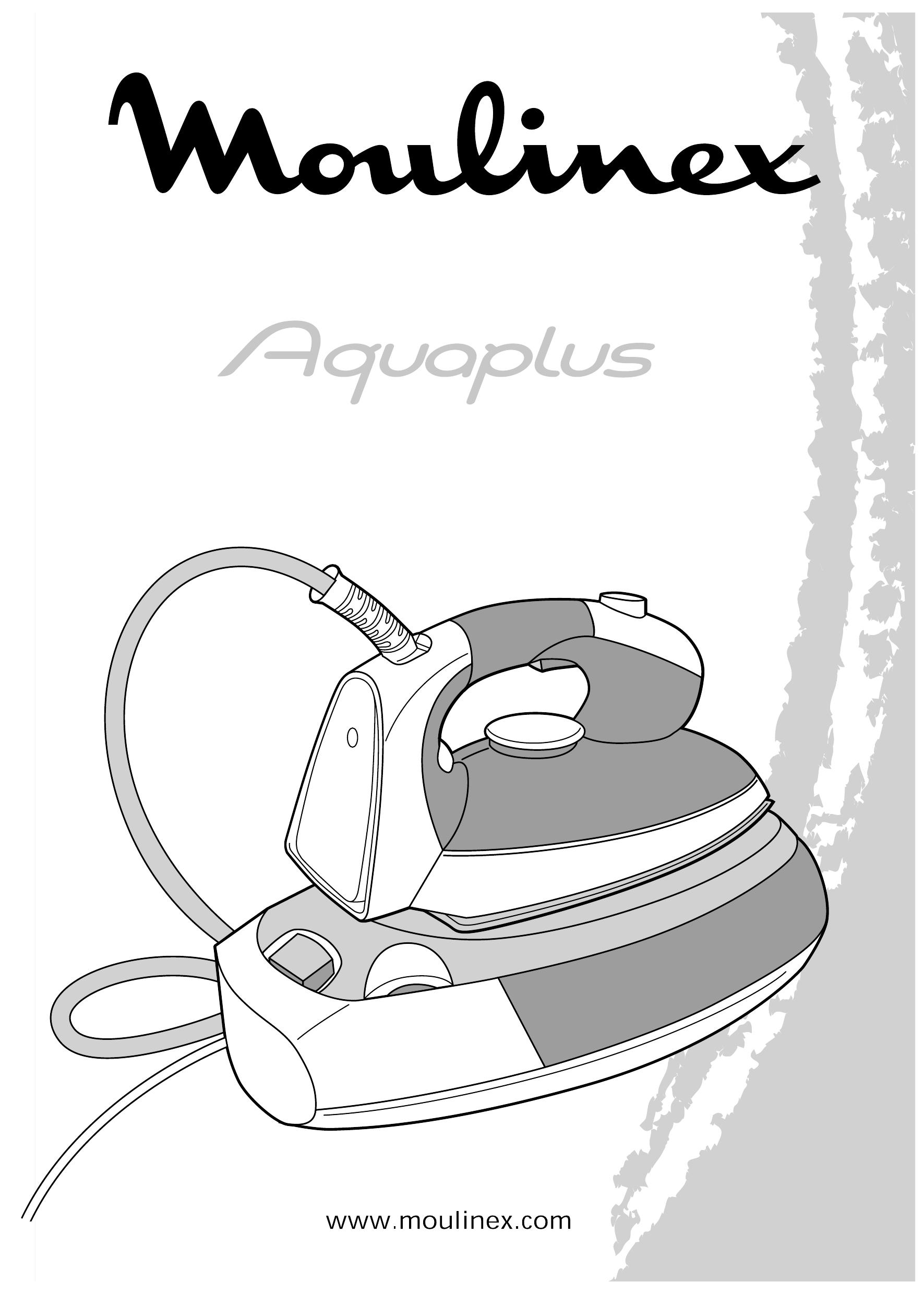 Moulinex Aquaplus IRON Iron User Manual (Page 1)