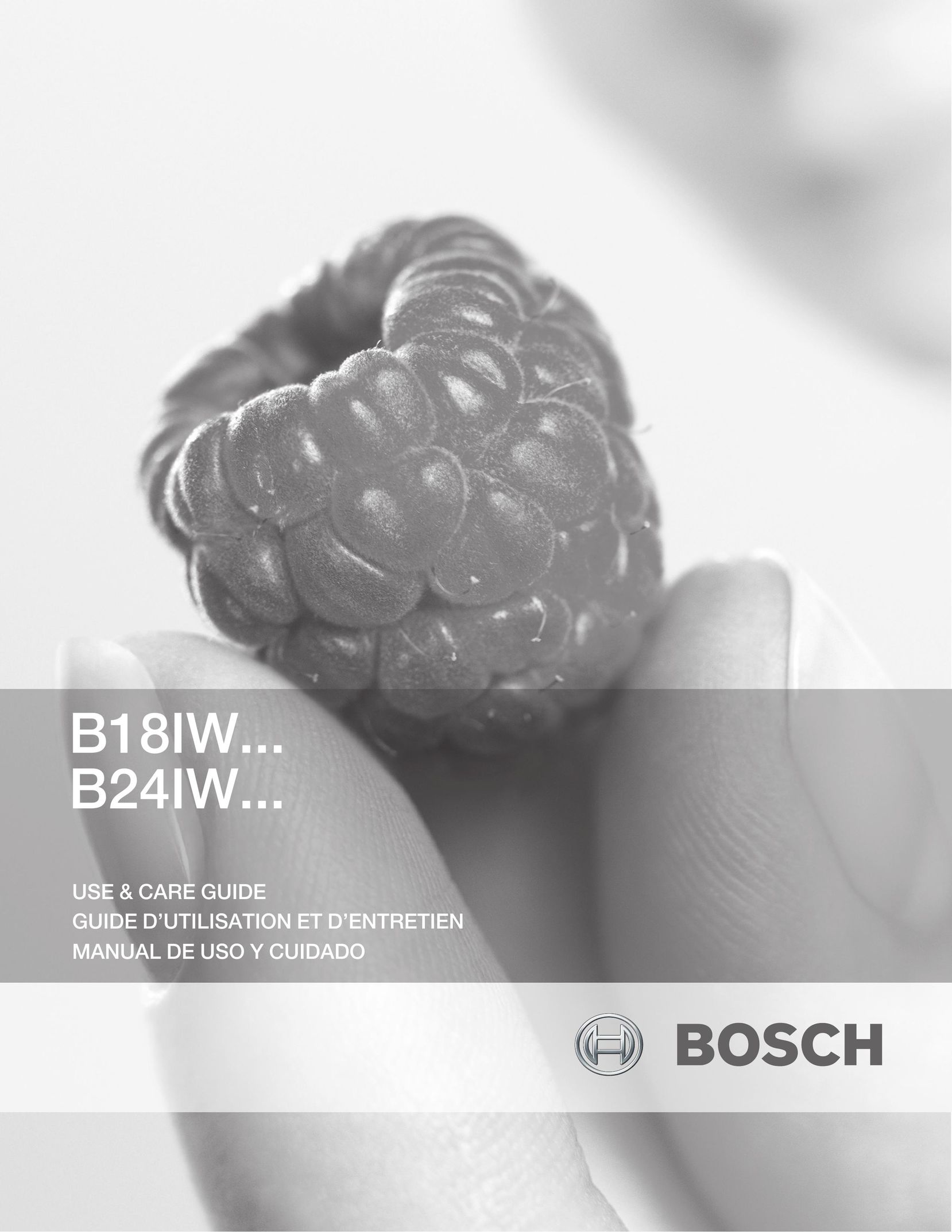 Bosch Appliances B18IW Beverage Dispenser User Manual (Page 1)
