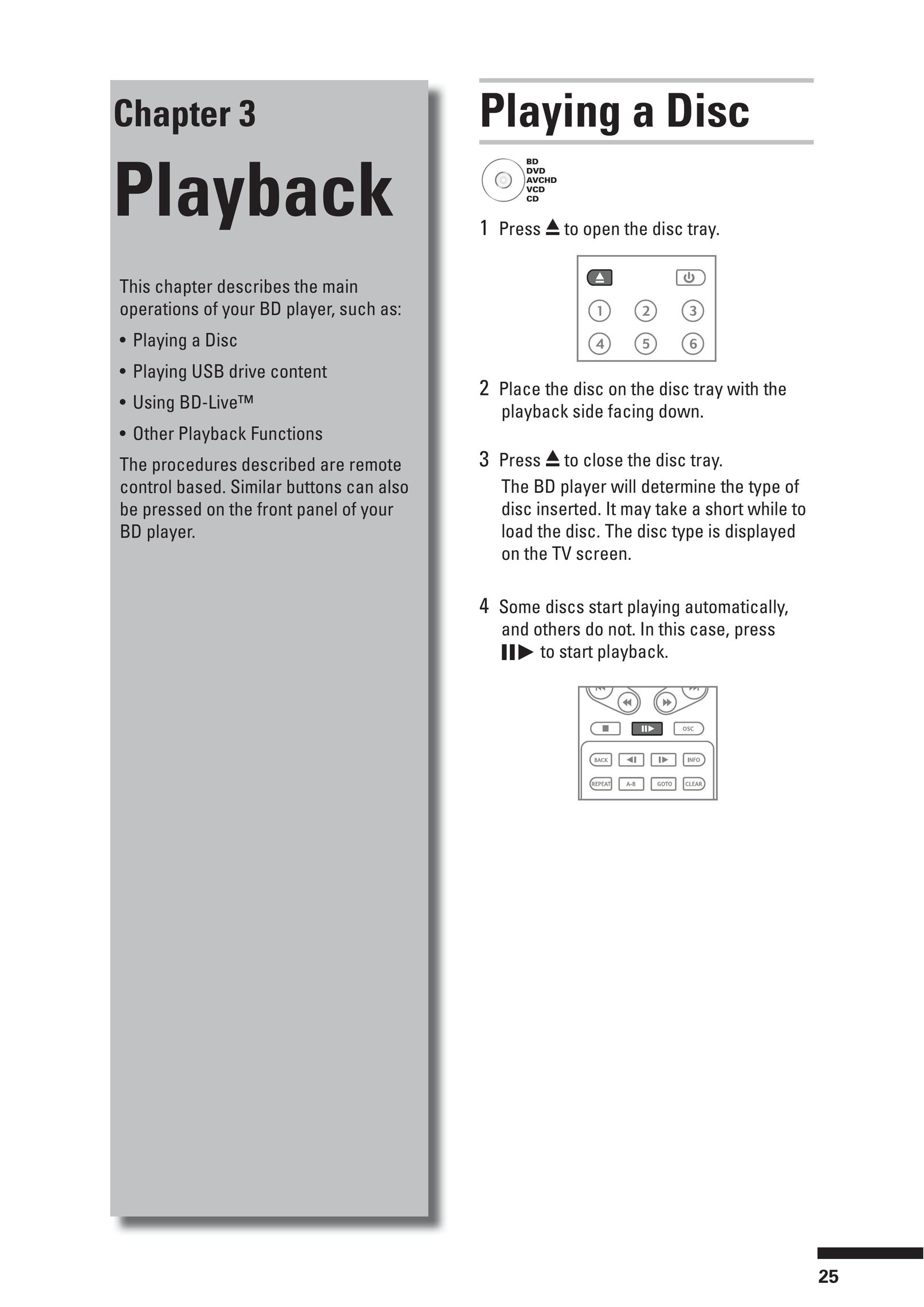 HP (Hewlett-Packard) BD-2000 Blu-ray Player User Manual (Page 25)
