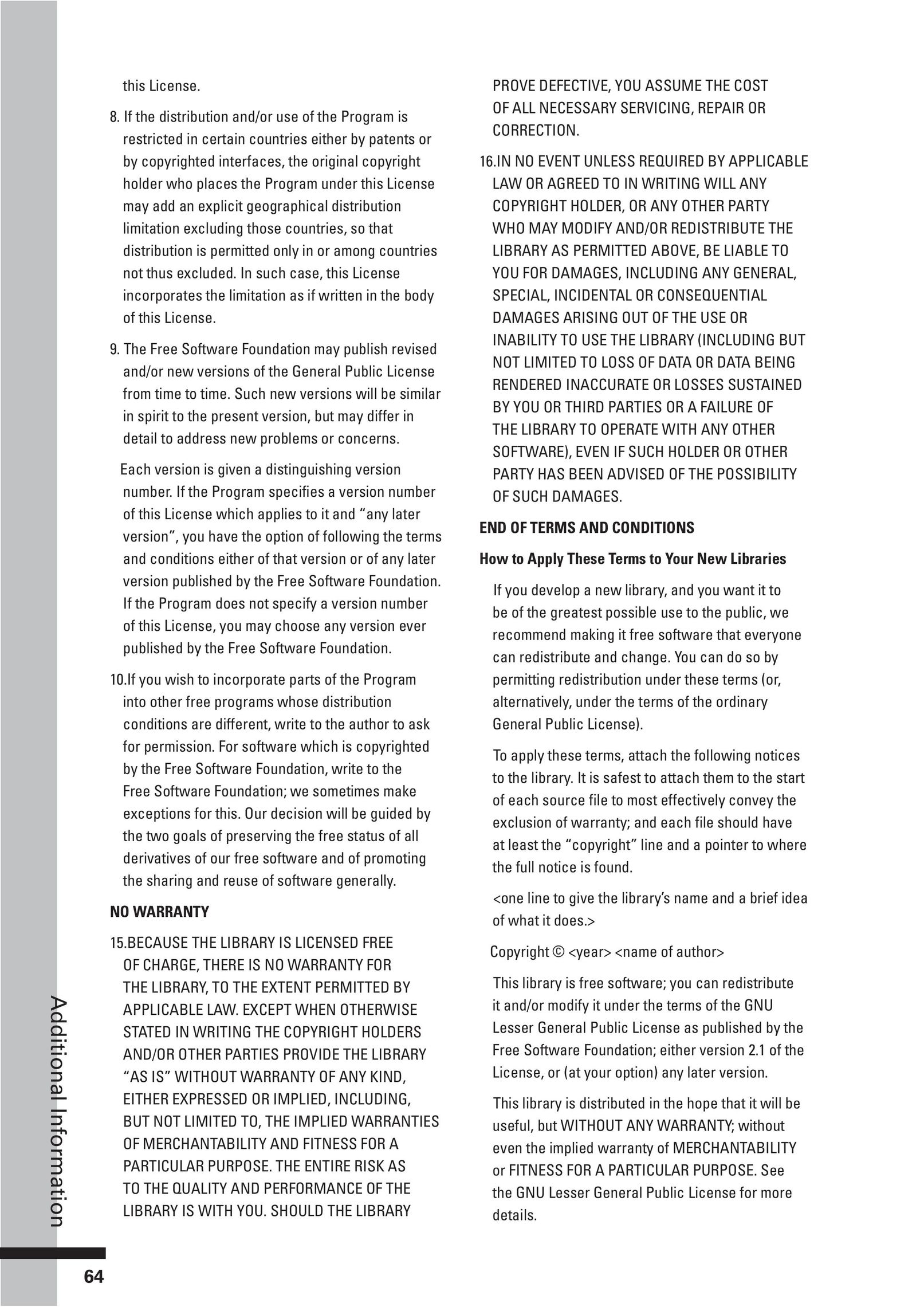 HP (Hewlett-Packard) BD-2000 Blu-ray Player User Manual (Page 64)