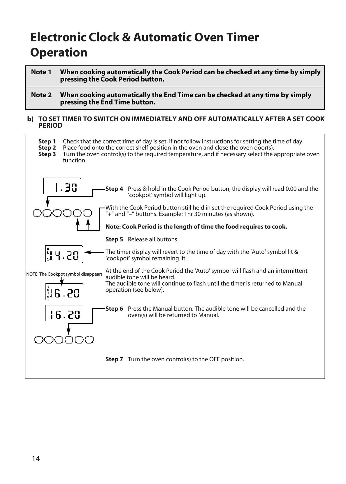Hotpoint BD32 Microwave Oven User Manual (Page 14)