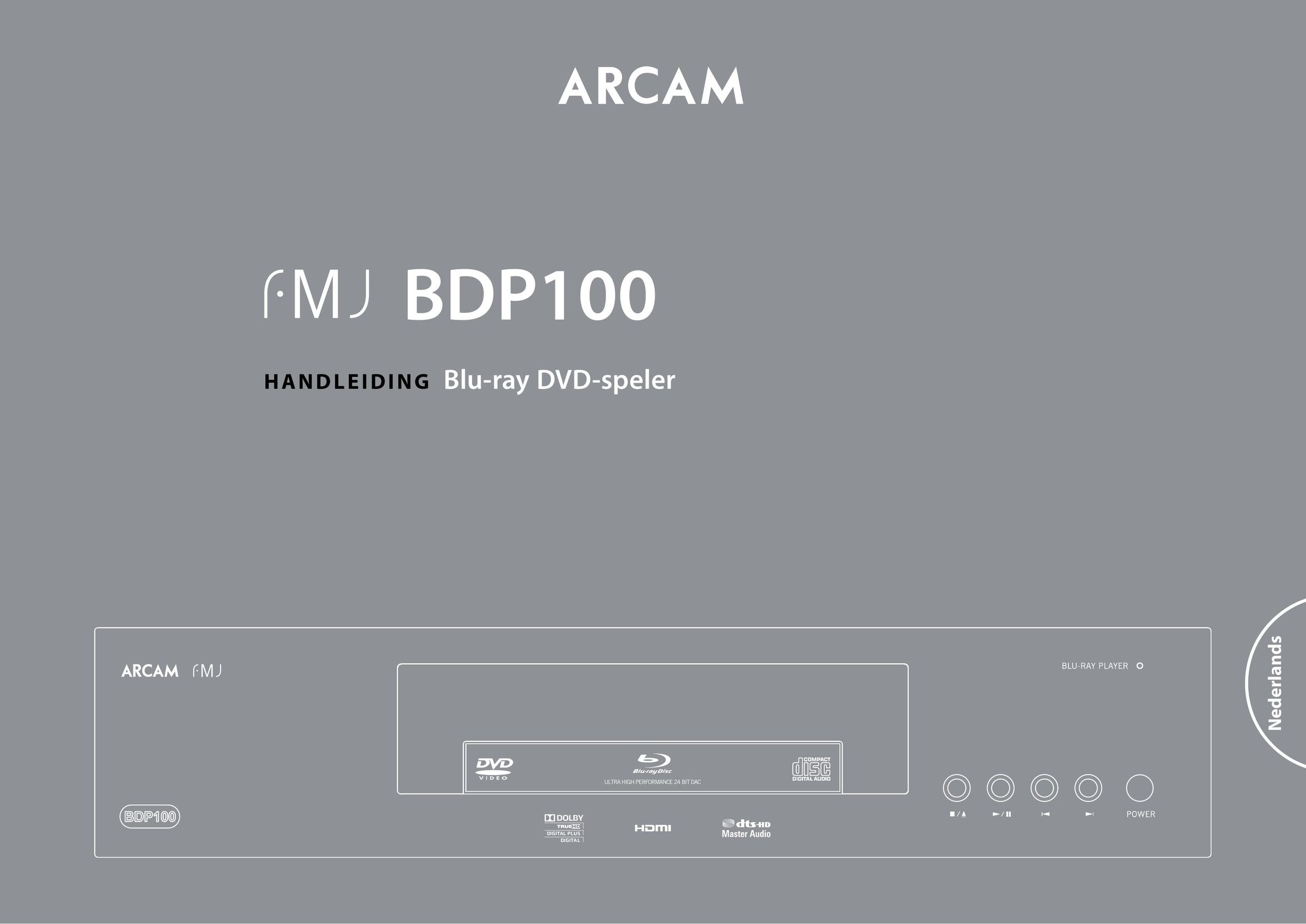 Arcam BDP100 Blu-ray Player User Manual (Page 107)