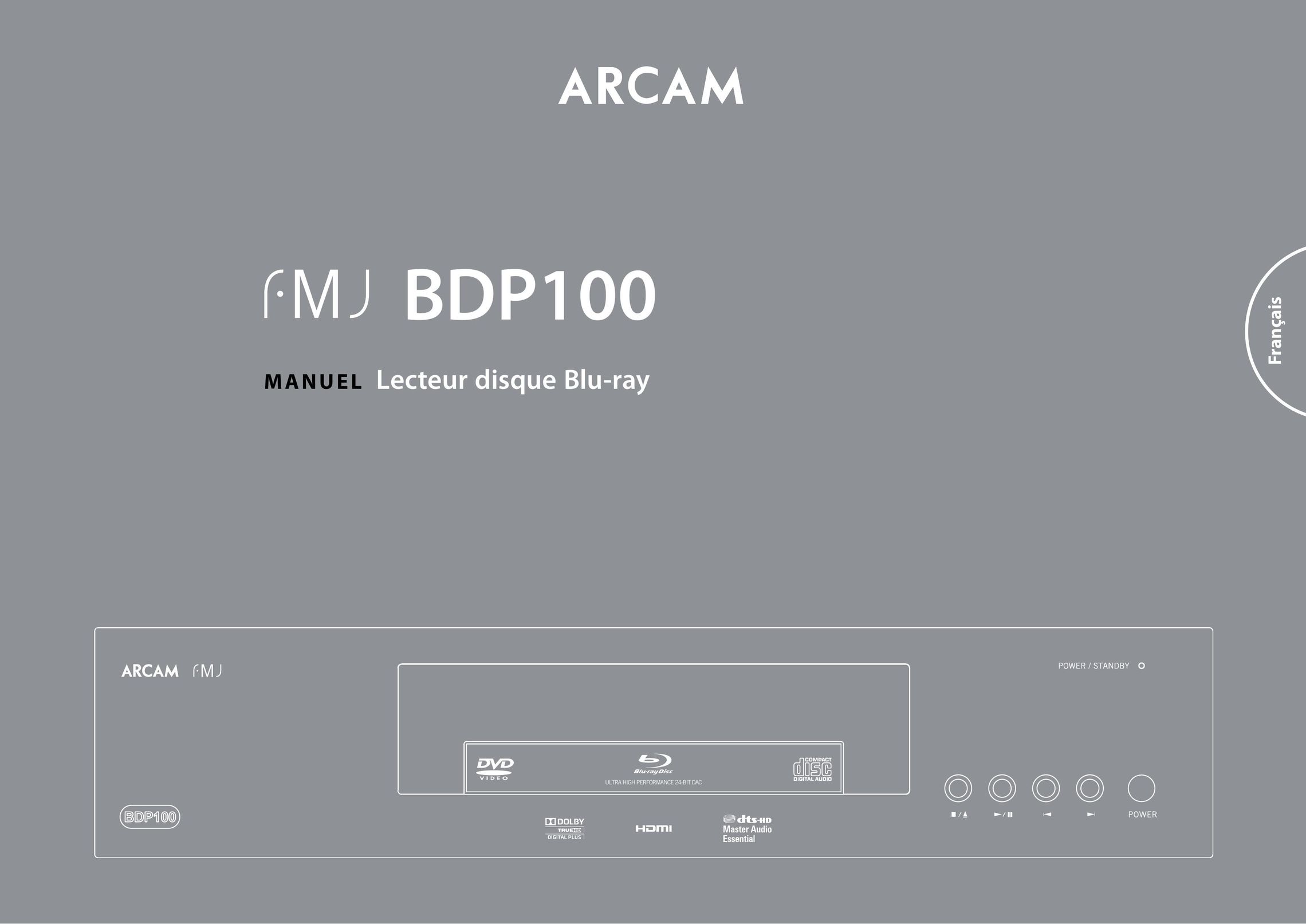 Arcam BDP100 Blu-ray Player User Manual (Page 39)