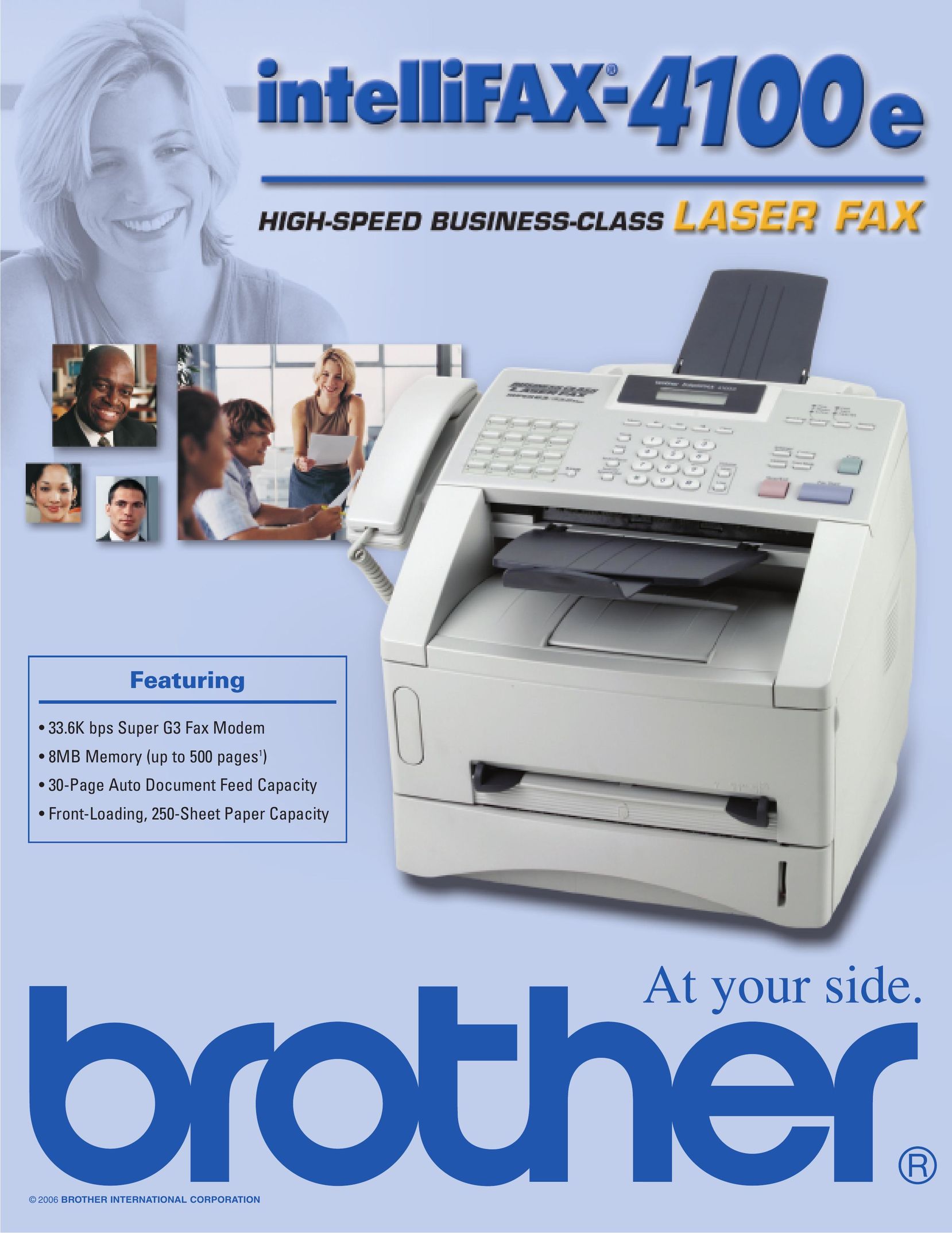 Brother 4100e All in One Printer User Manual (Page 1)