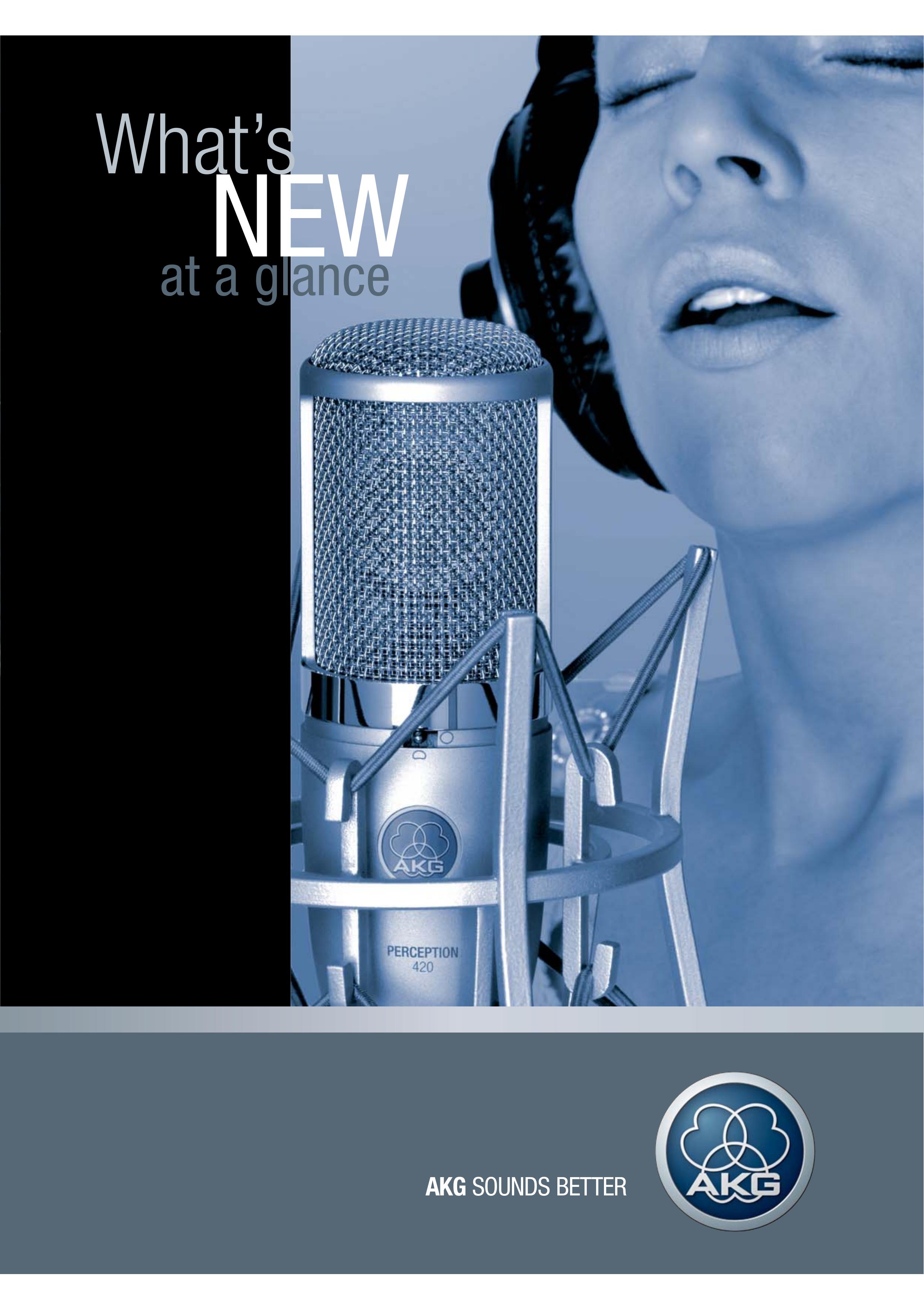AKG Acoustics C4768D Microphone User Manual (Page 1)