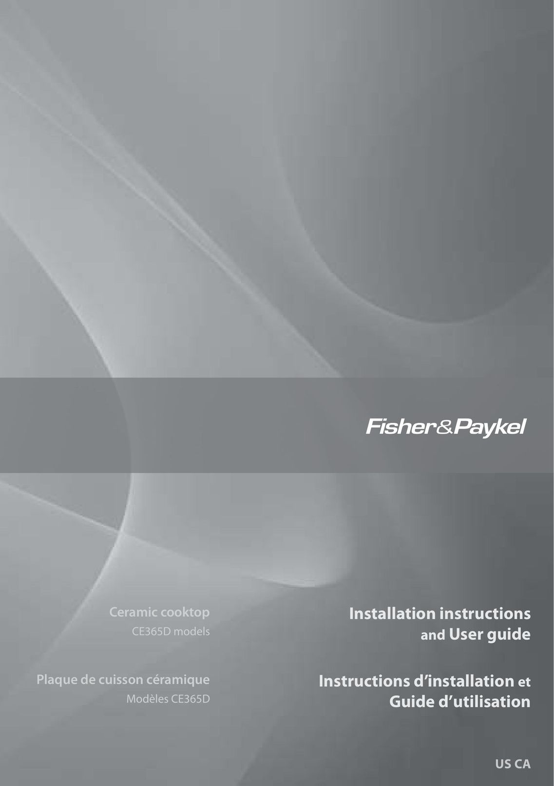 Fisher & Paykel CE365D Cooktop User Manual (Page 1)