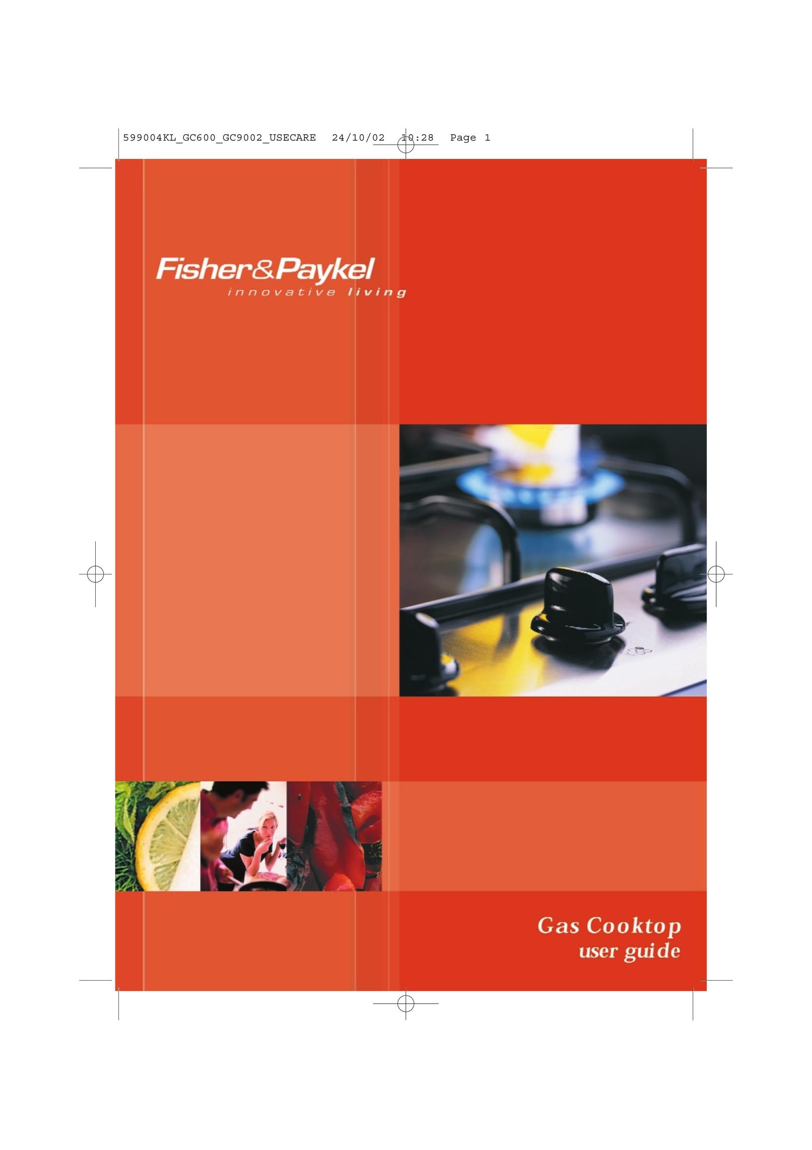 Fisher & Paykel CG602 Cooktop User Manual (Page 1)