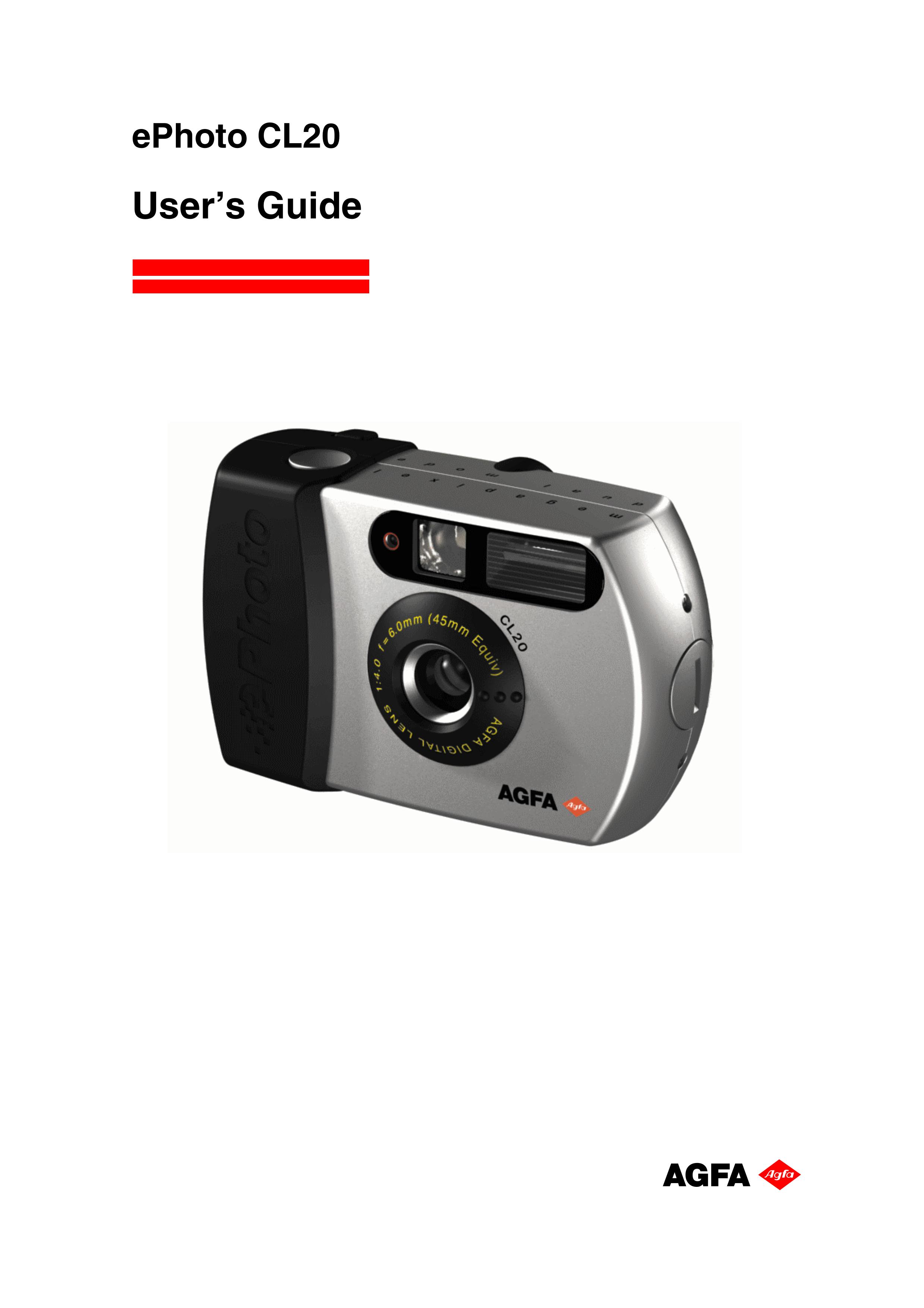 AGFA CL20 Digital Camera User Manual (Page 1)