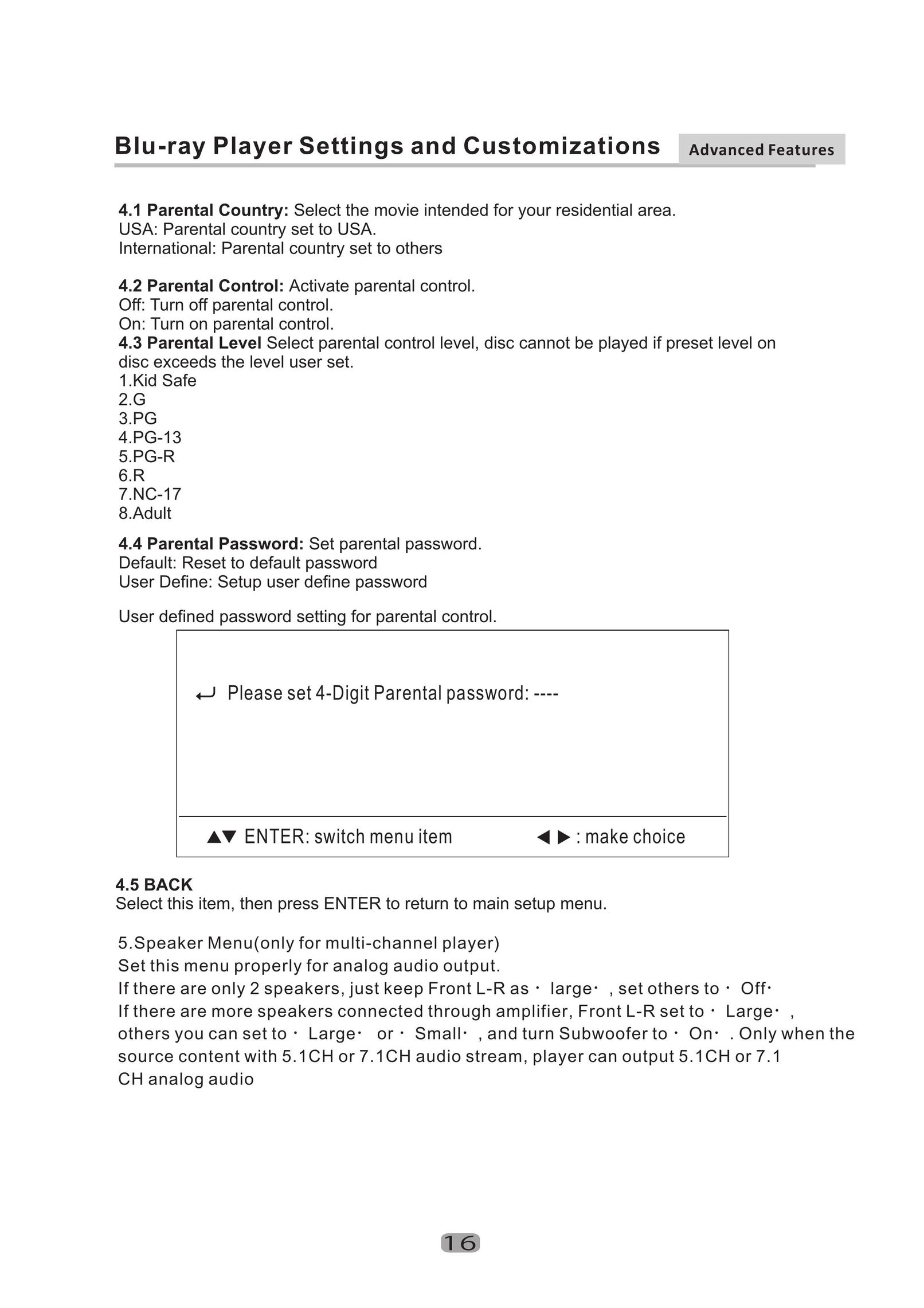 Curtis Mathes CMMBX130 Blu-ray Player User Manual (Page 18)