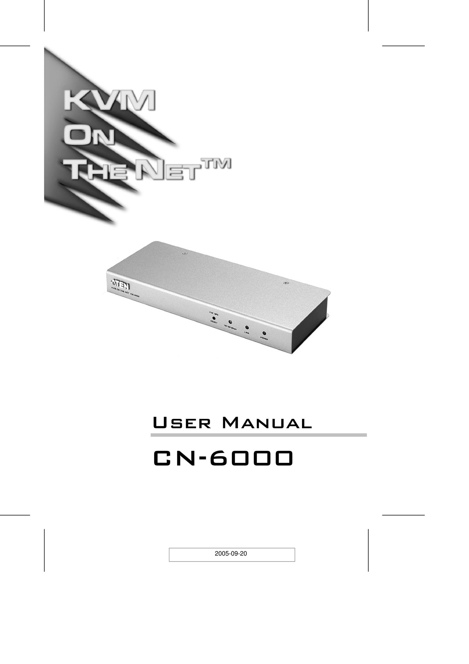 ATEN Technology CN-6000 Network Card User Manual (Page 1)