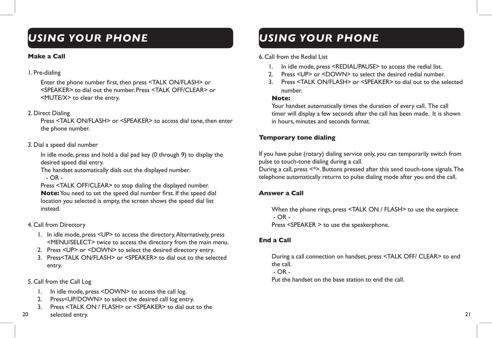 Clarity D703 Amplified Phone User Manual (Page 12)