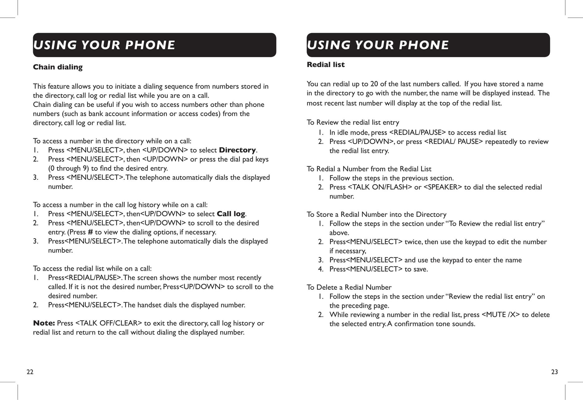 Clarity D703 Amplified Phone User Manual (Page 13)