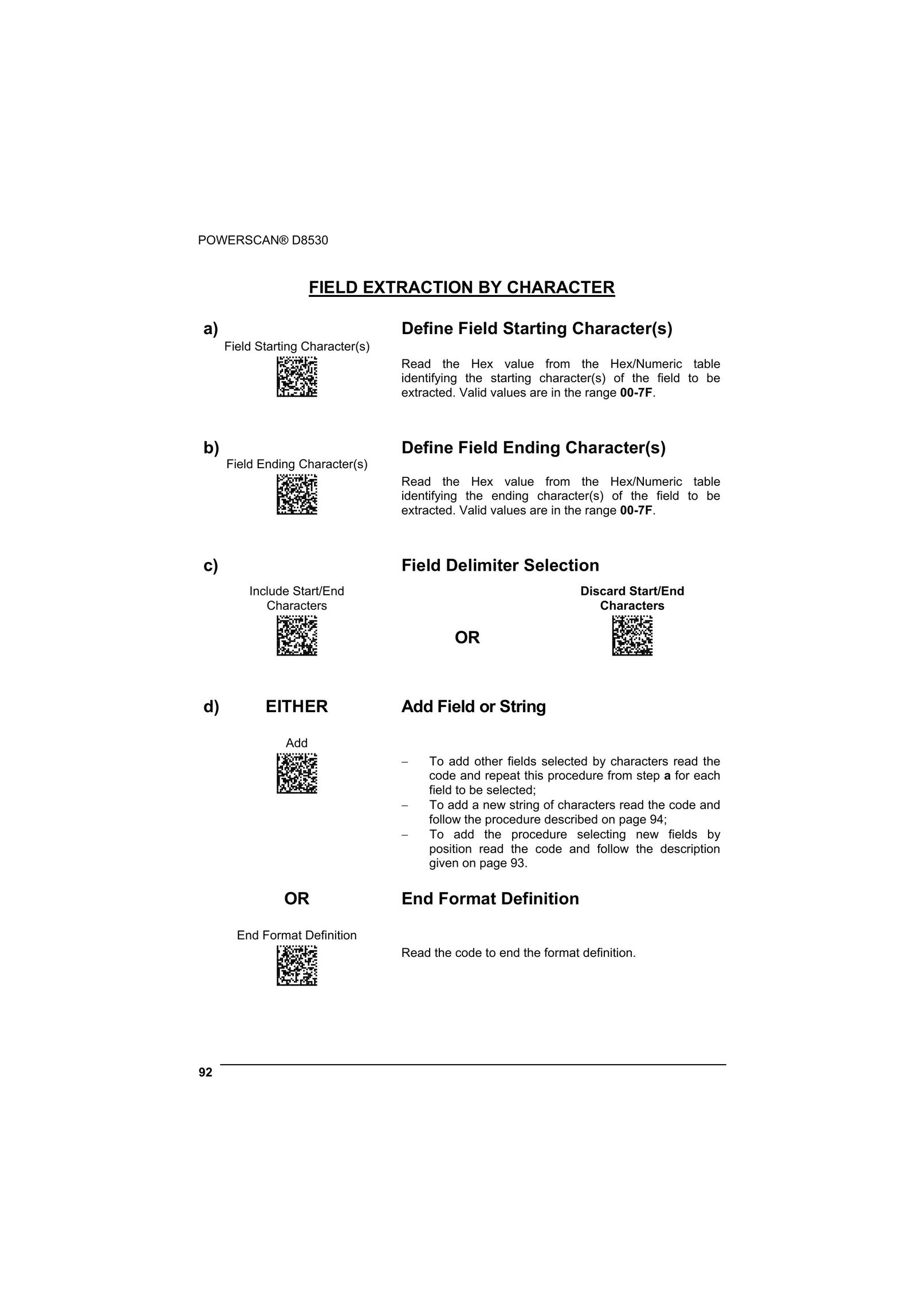Datalogic Scanning D8530 Barcode Reader User Manual (Page 104)