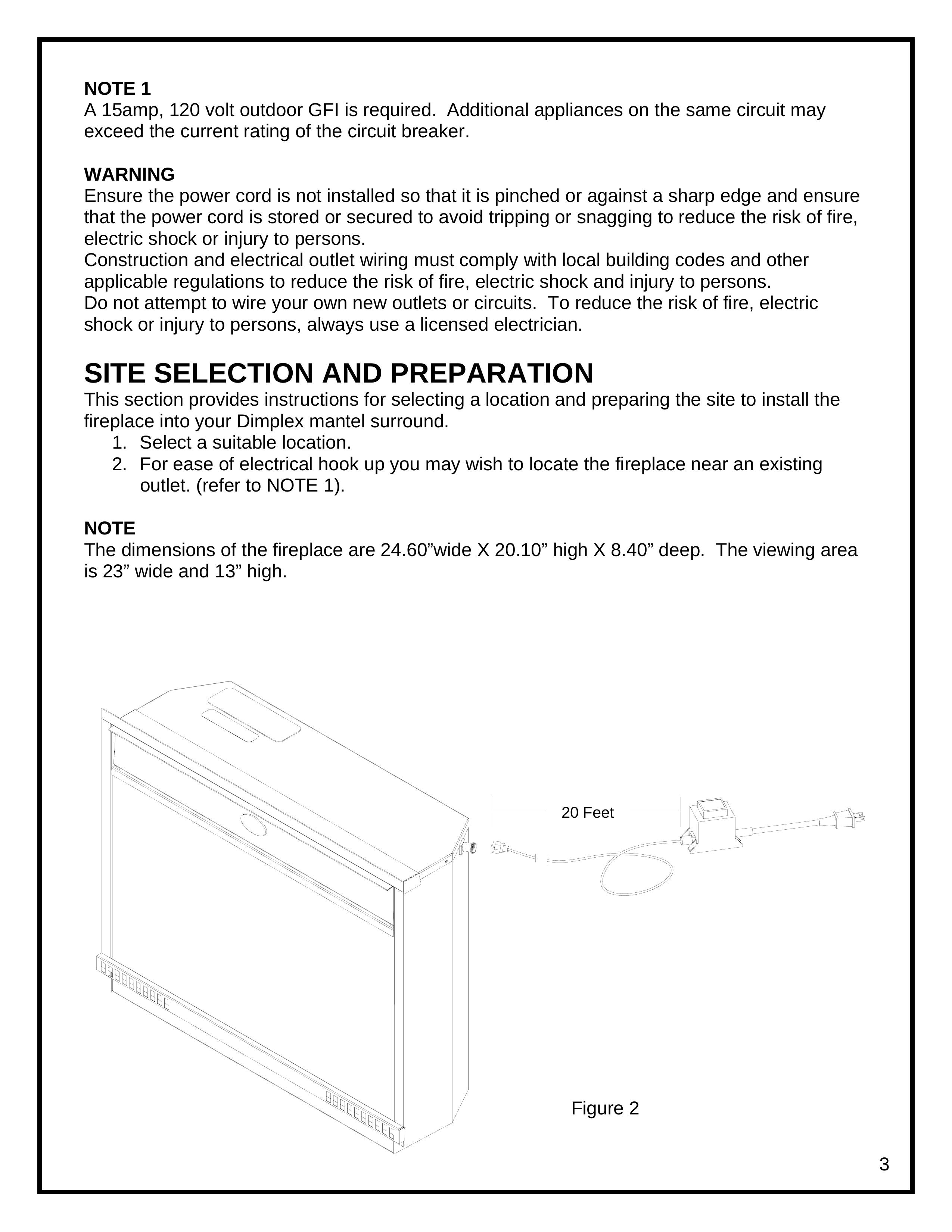 Dimplex DFOR2307 Drums User Manual (Page 5)