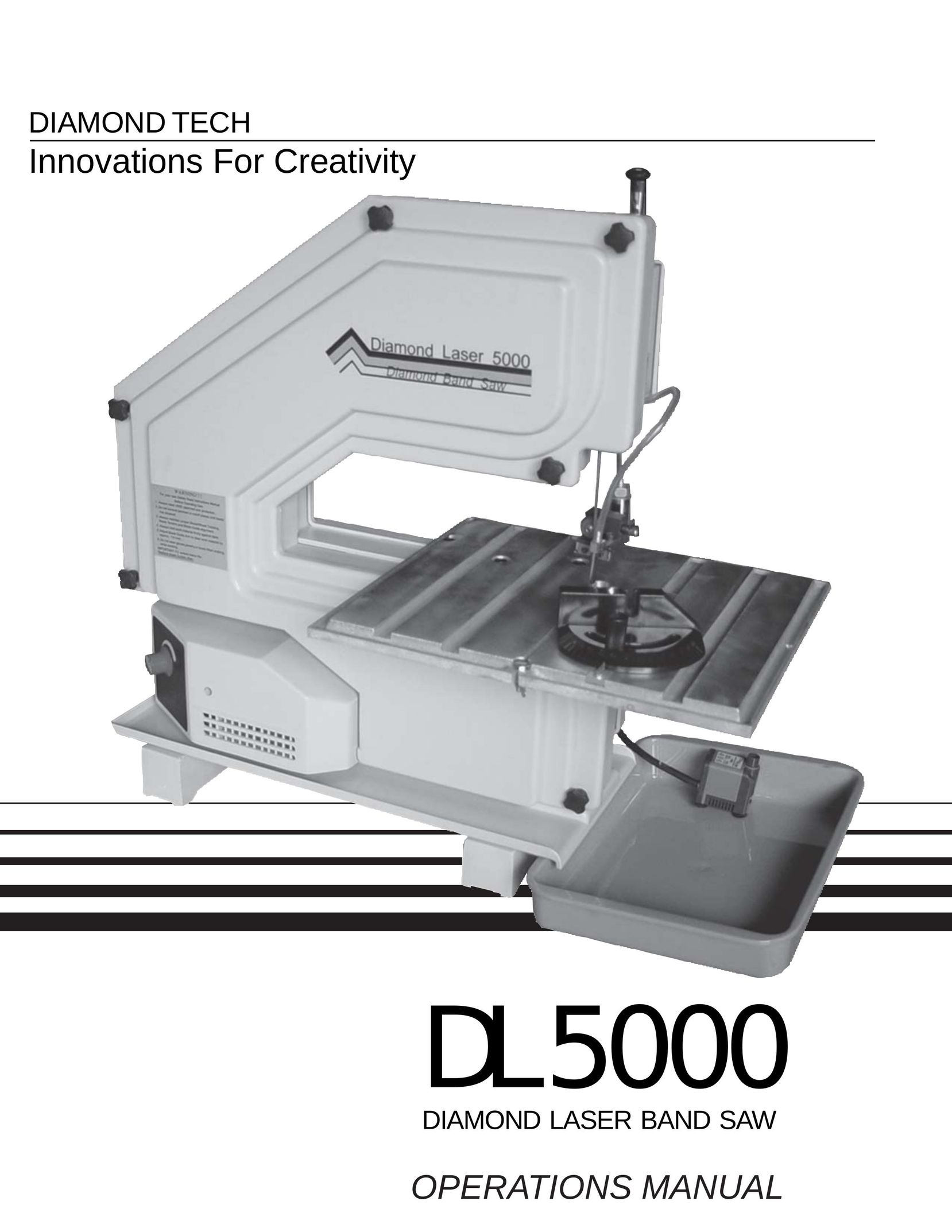 Diamond Power Products DL 5000 Saw User Manual (Page 1)