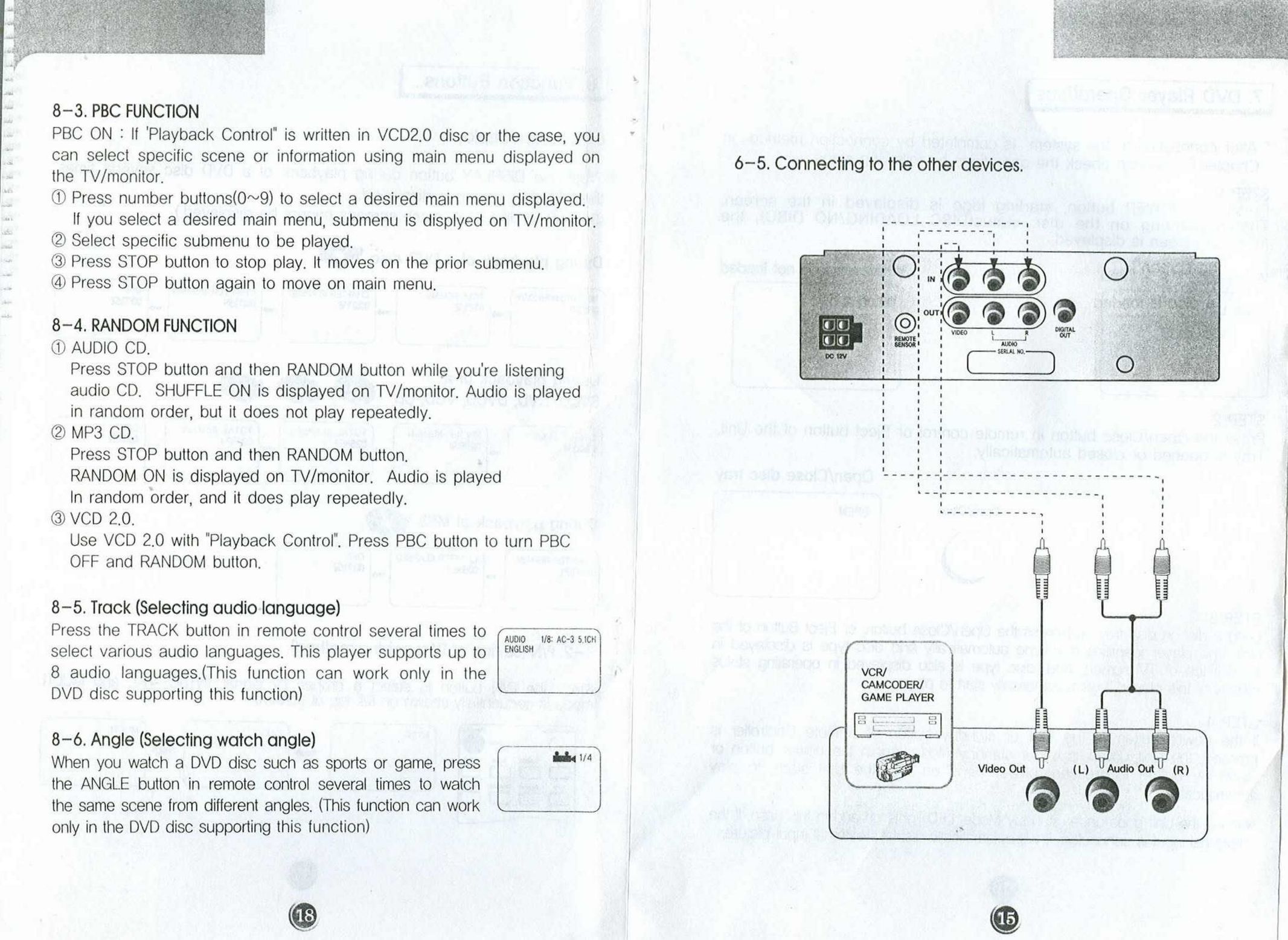 Farenheit Technologies DVD-15 Blu-ray Player User Manual (Page 15)