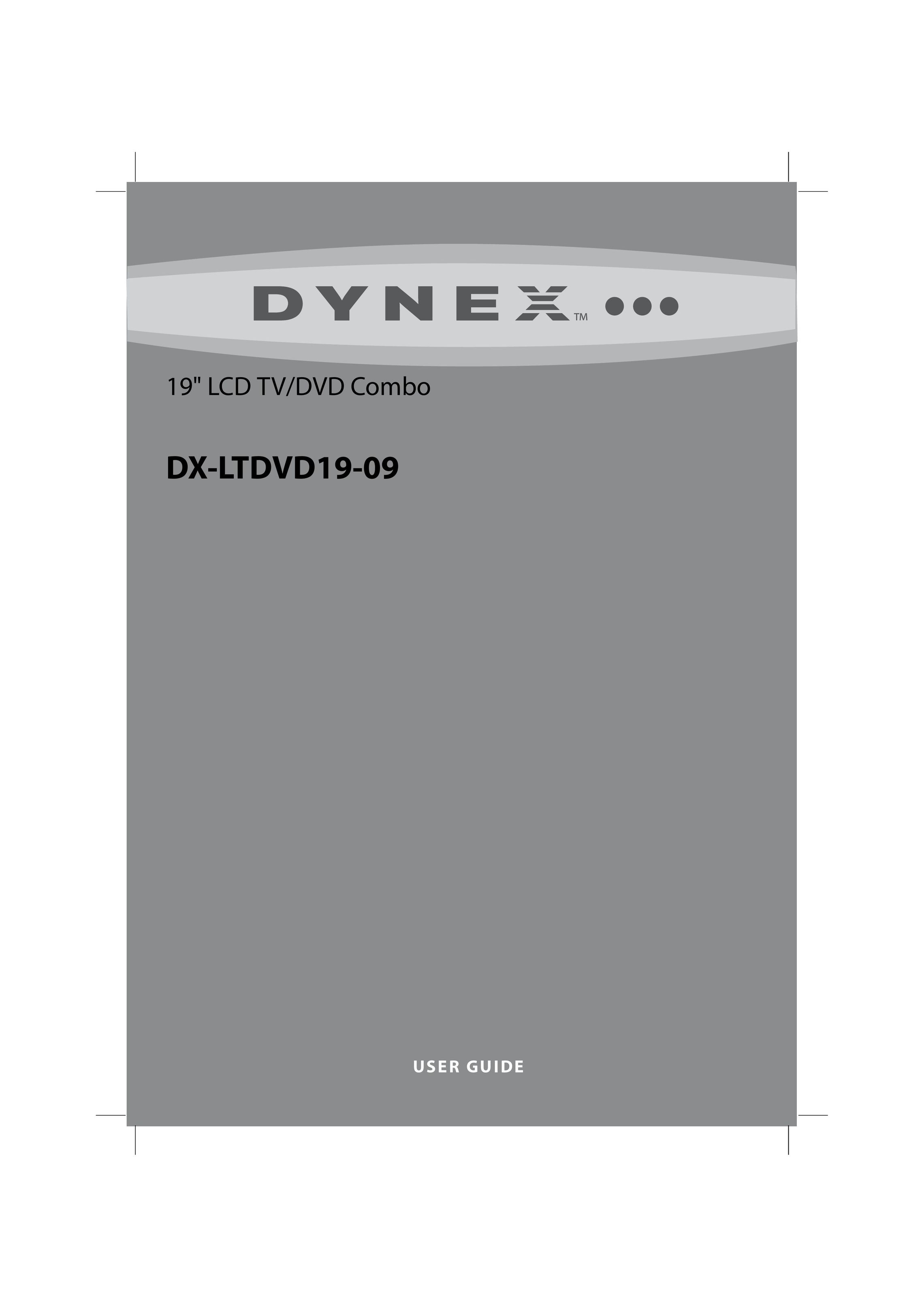 Dynex DX-LTDVD19-09 TV DVD Combo User Manual (Page 1)