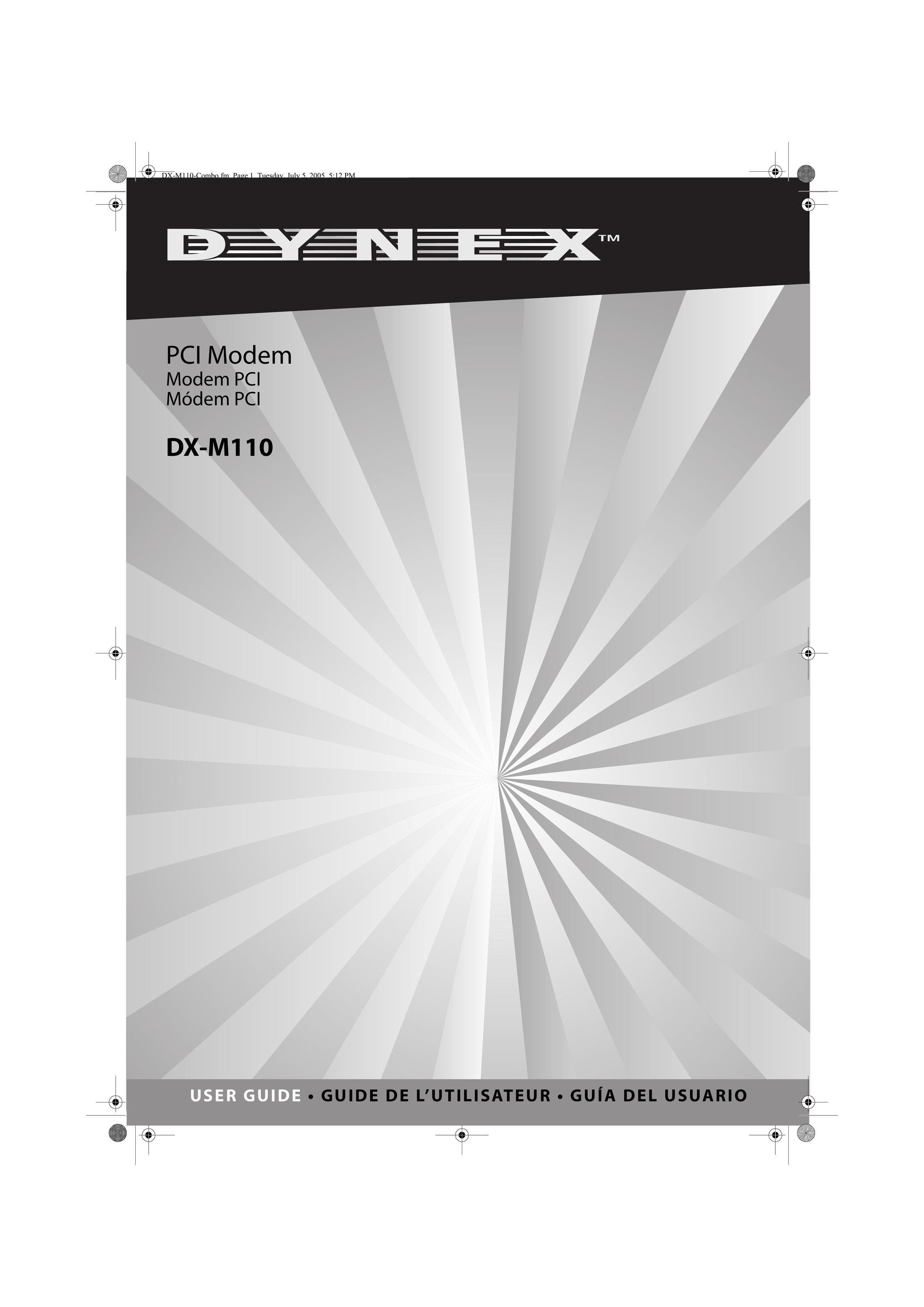 Dynex DX-M110 Modem User Manual (Page 1)