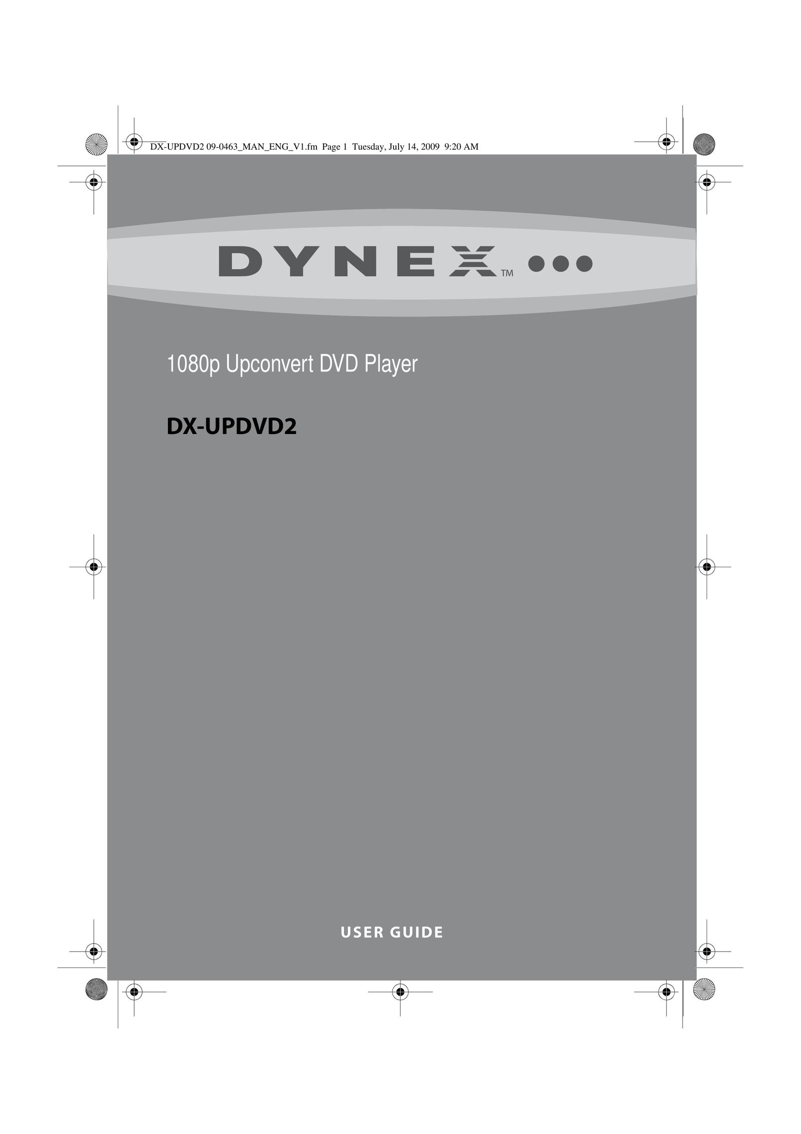 Dynex DX-UPDVD2 DVD Player User Manual (Page 1)