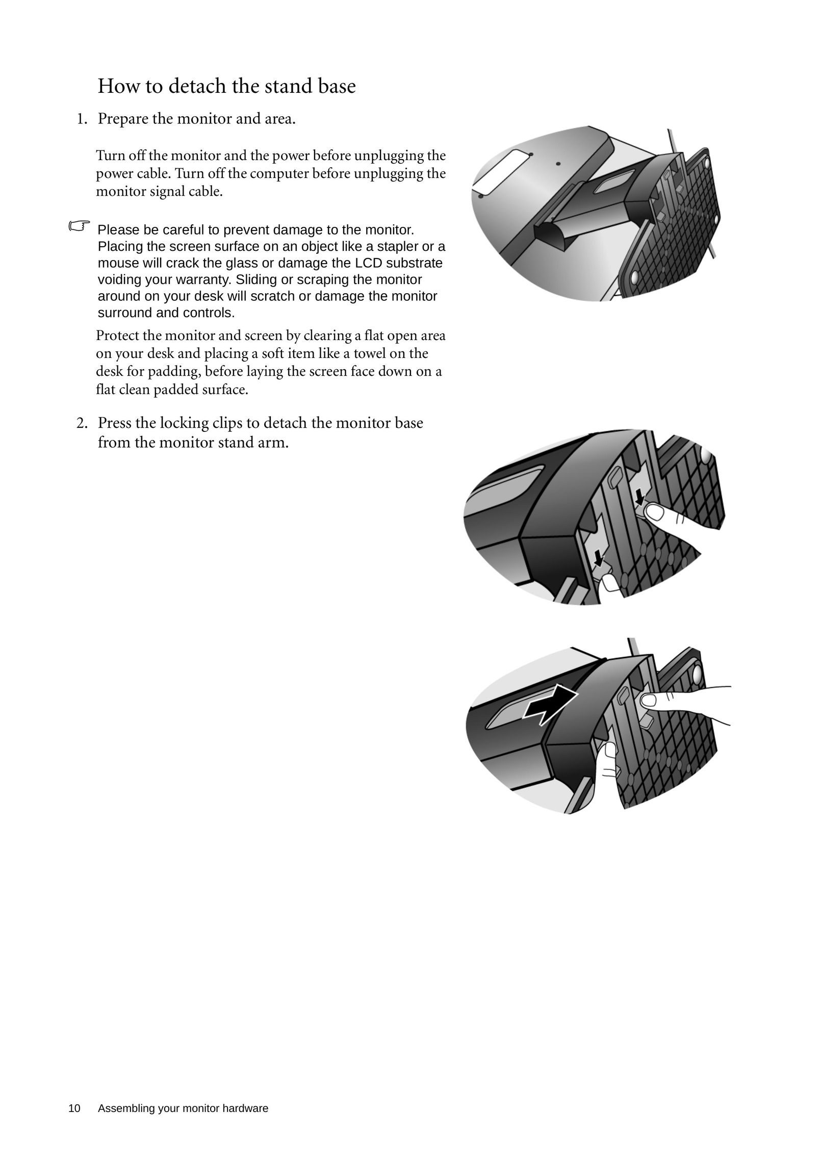 BenQ E2000WA Computer Monitor User Manual (Page 10)
