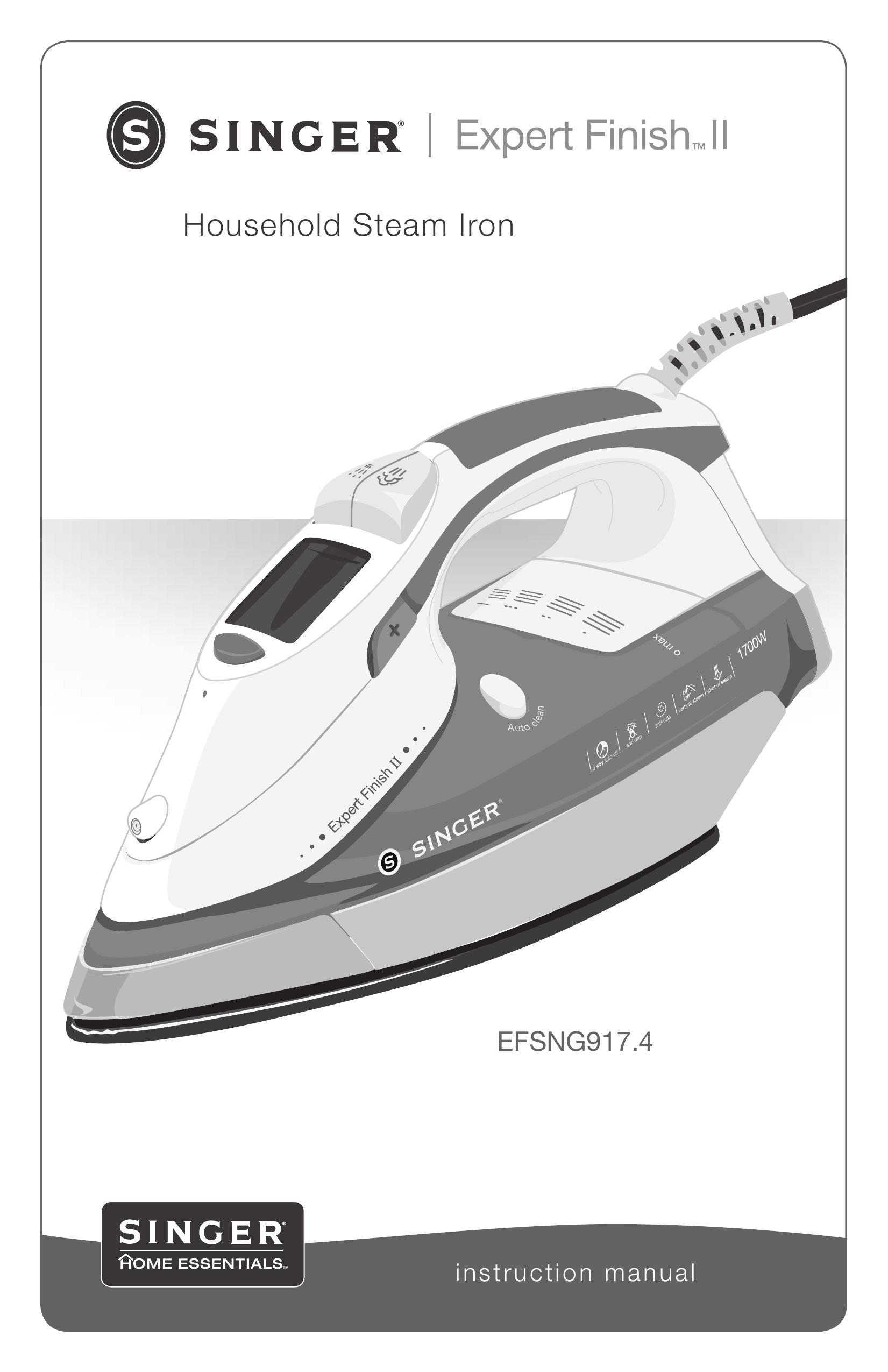 Singer EFSNG917 Iron User Manual (Page 1)