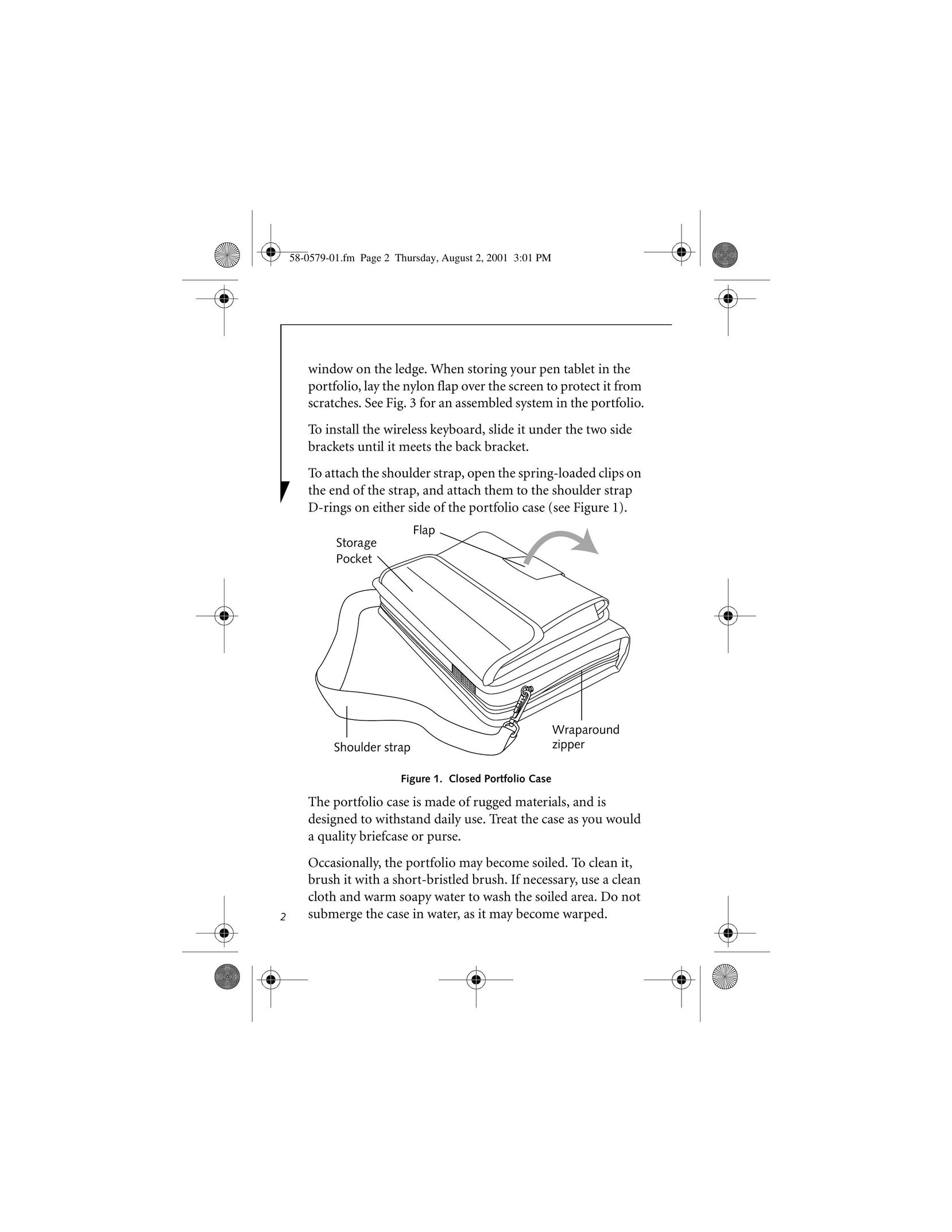 Fujitsu FMWCC45 Carrying Case User Manual (Page 2)