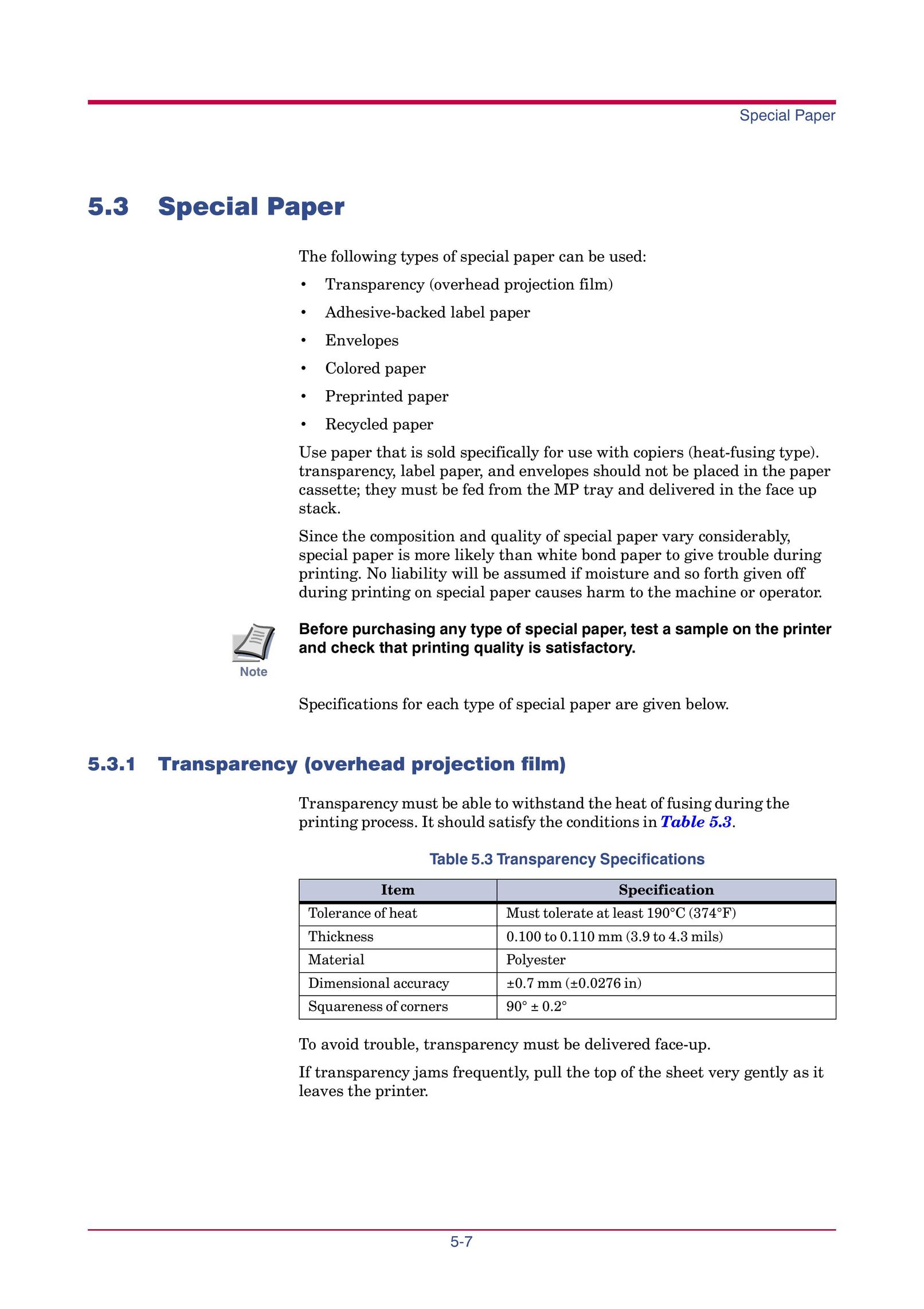 Kyocera FS-1000 Printer User Manual (Page 100)