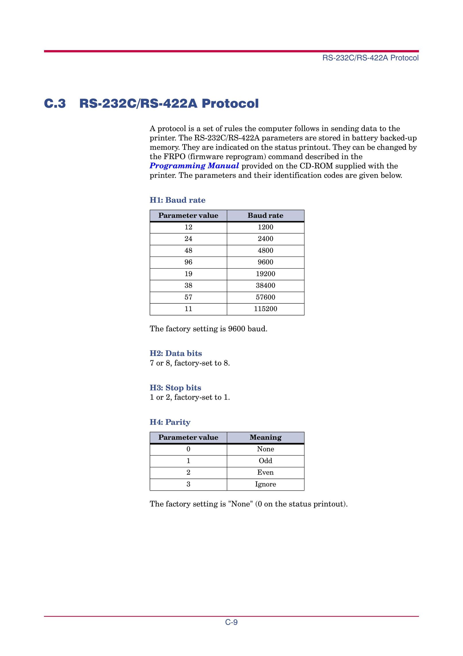 Kyocera FS-1000 Printer User Manual (Page 122)