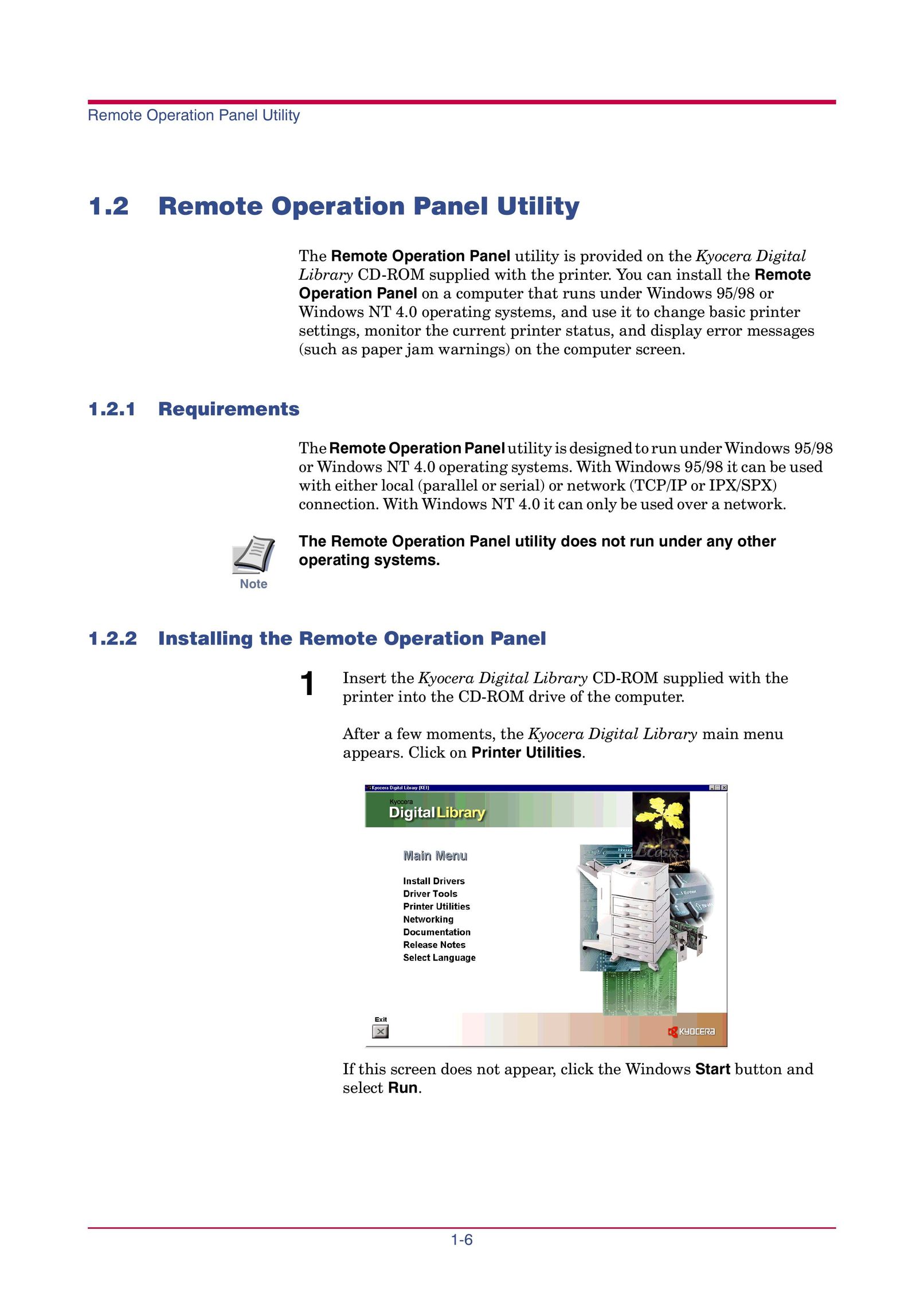 Kyocera FS-1000 Printer User Manual (Page 19)