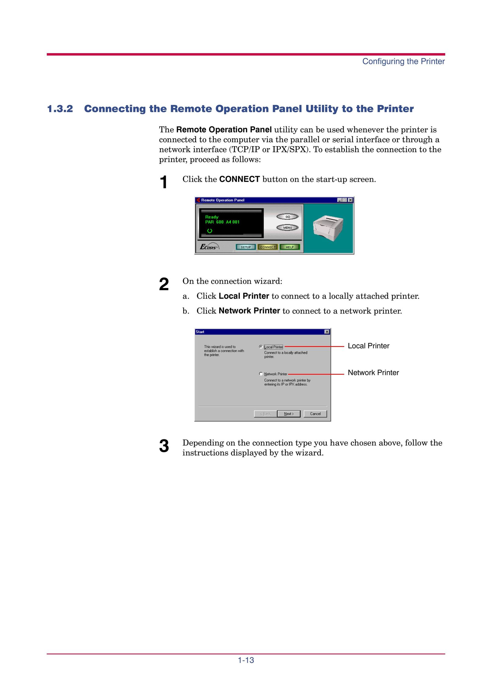 Kyocera FS-1000 Printer User Manual (Page 26)