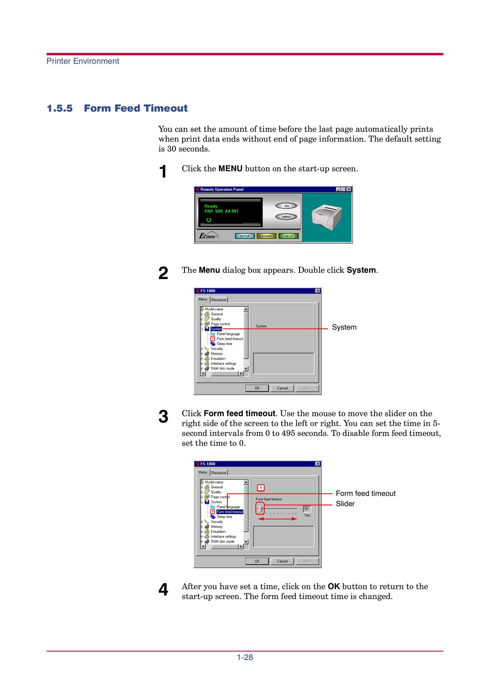 Kyocera FS-1000 Printer User Manual (Page 41)