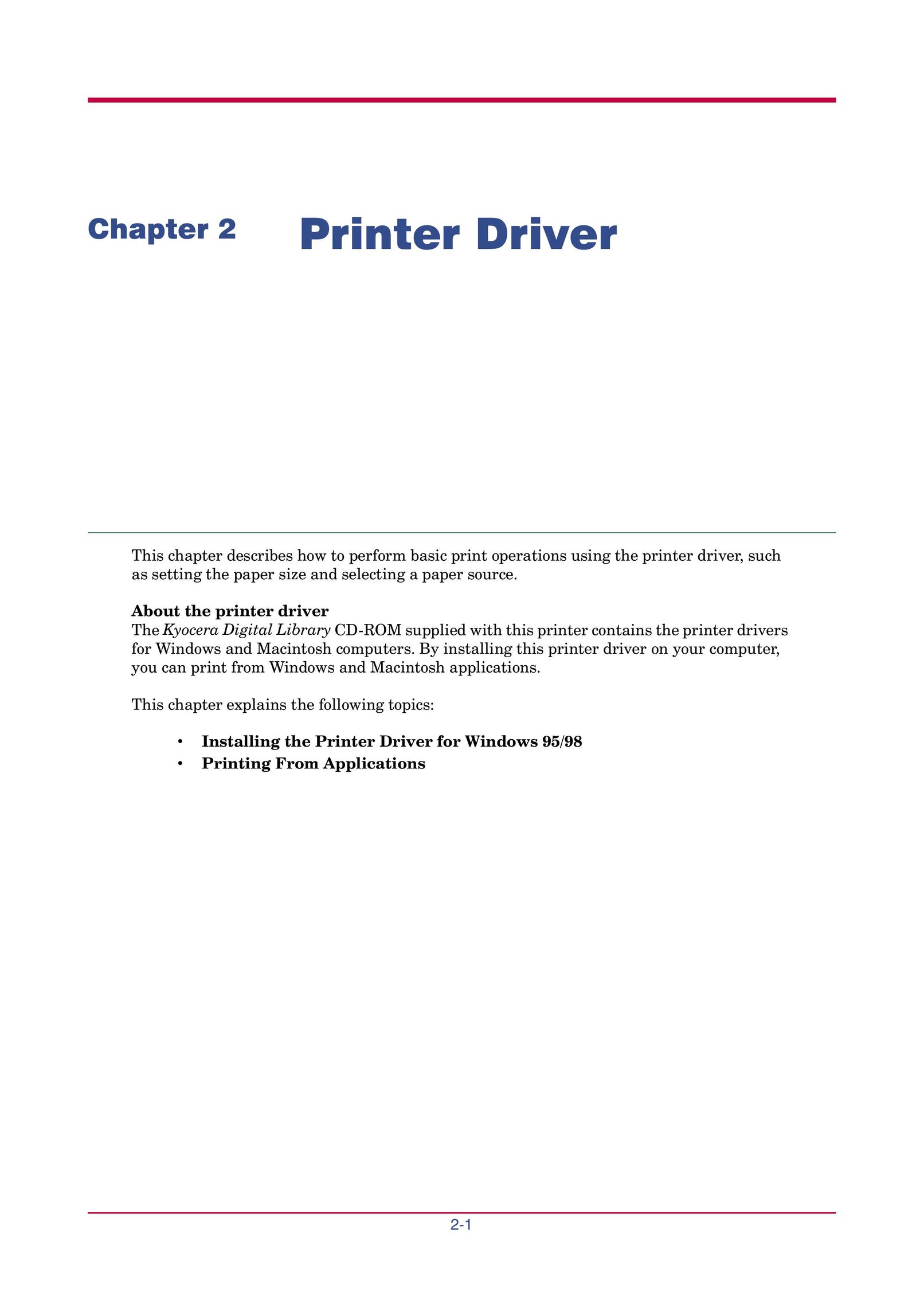Kyocera FS-1000 Printer User Manual (Page 64)
