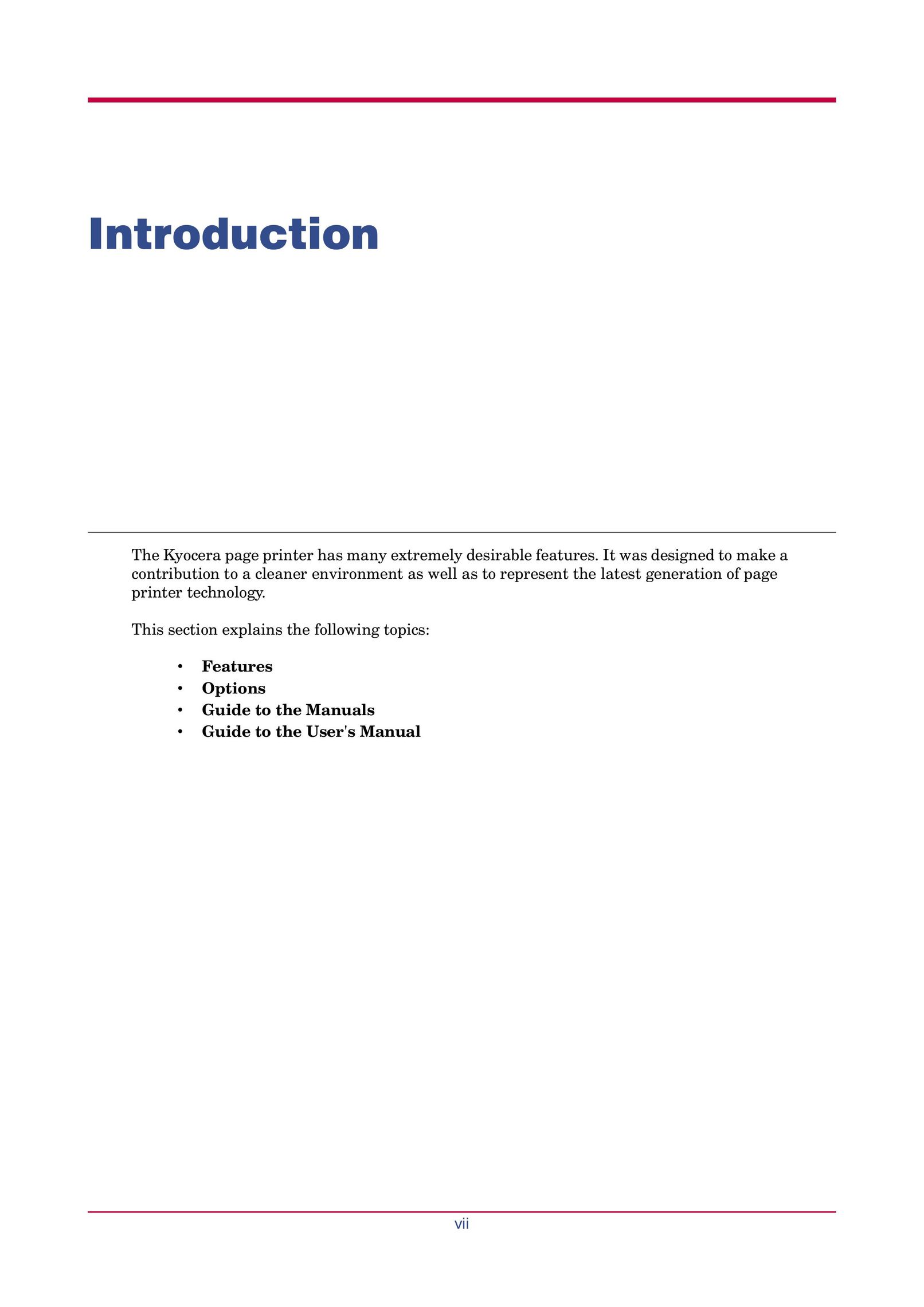 Kyocera FS-1000 Printer User Manual (Page 8)