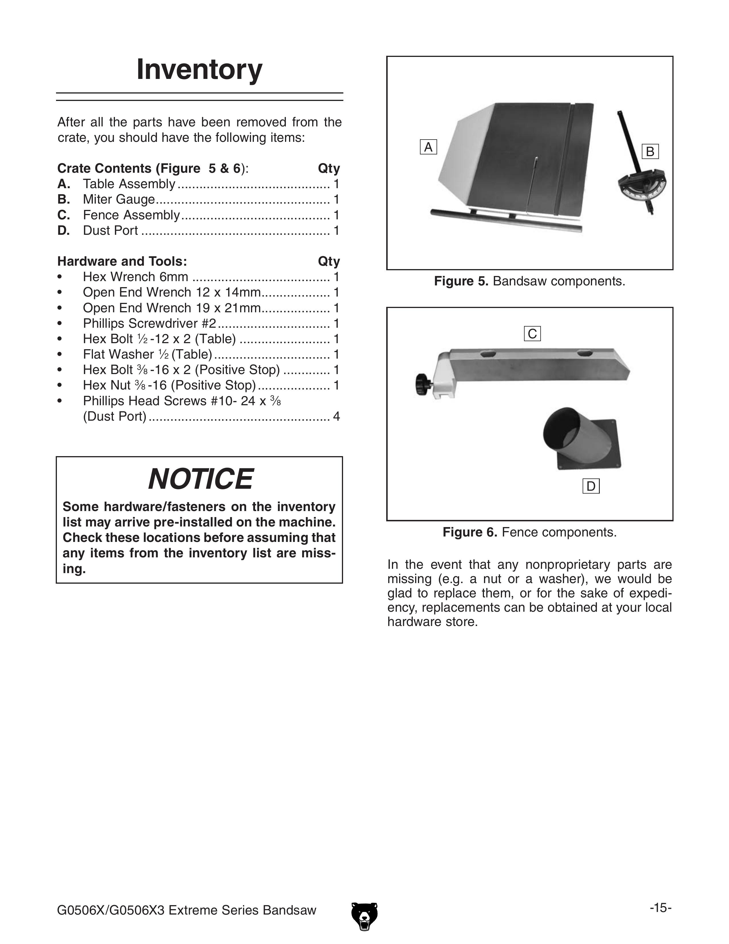 Grizzly G0506X3 Boat User Manual (Page 17)