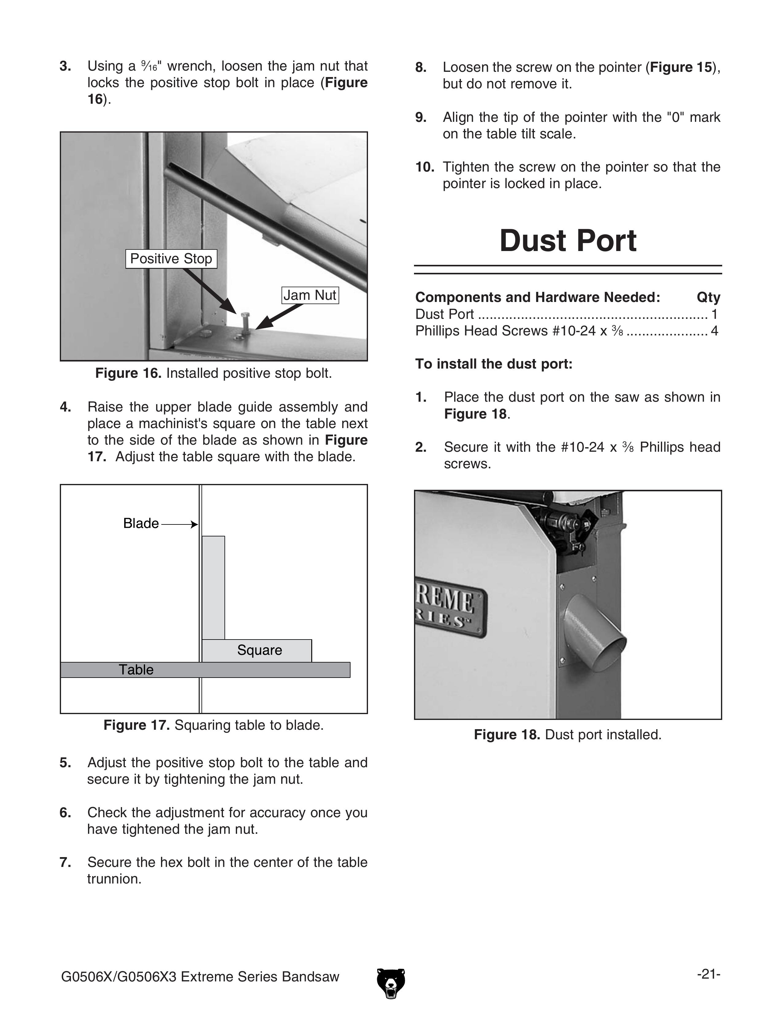 Grizzly G0506X3 Boat User Manual (Page 23)