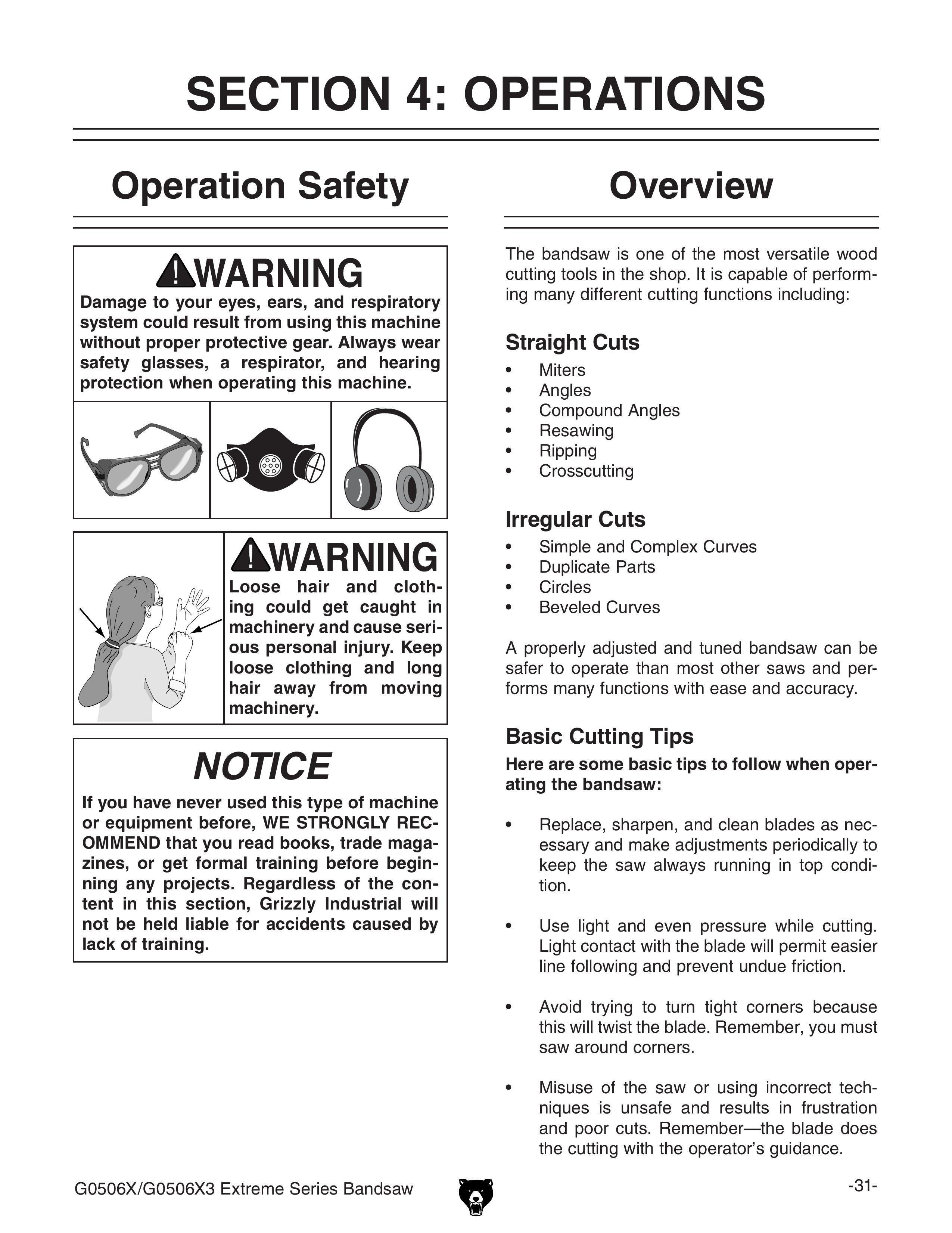 Grizzly G0506X3 Boat User Manual (Page 33)