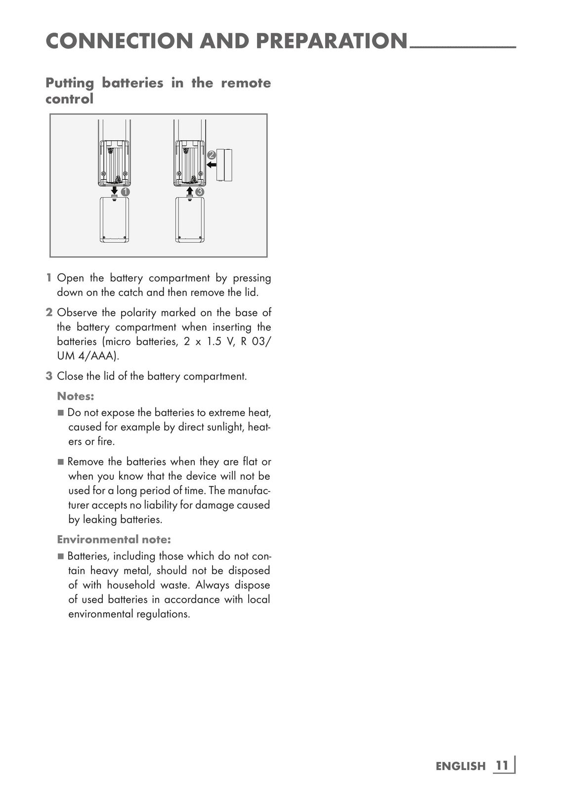 Grundig GBP 6000 2D Blu-ray Player User Manual (Page 11)
