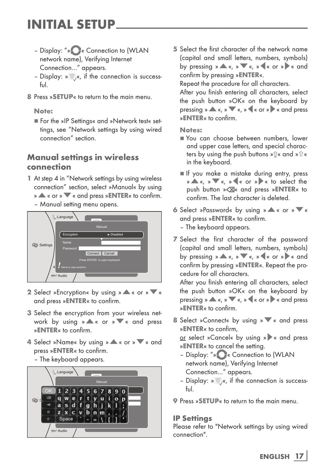 Grundig GBP 7000 3D Blu-ray Player User Manual (Page 17)