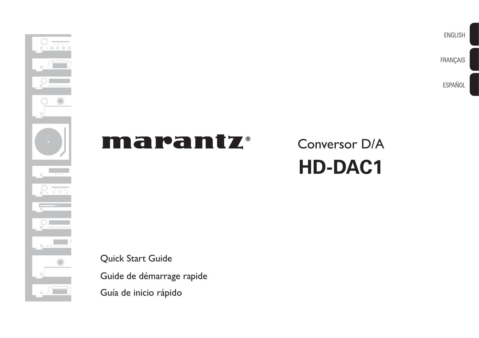 Marantz HD-DAC1 Amplified Phone User Manual (Page 1)