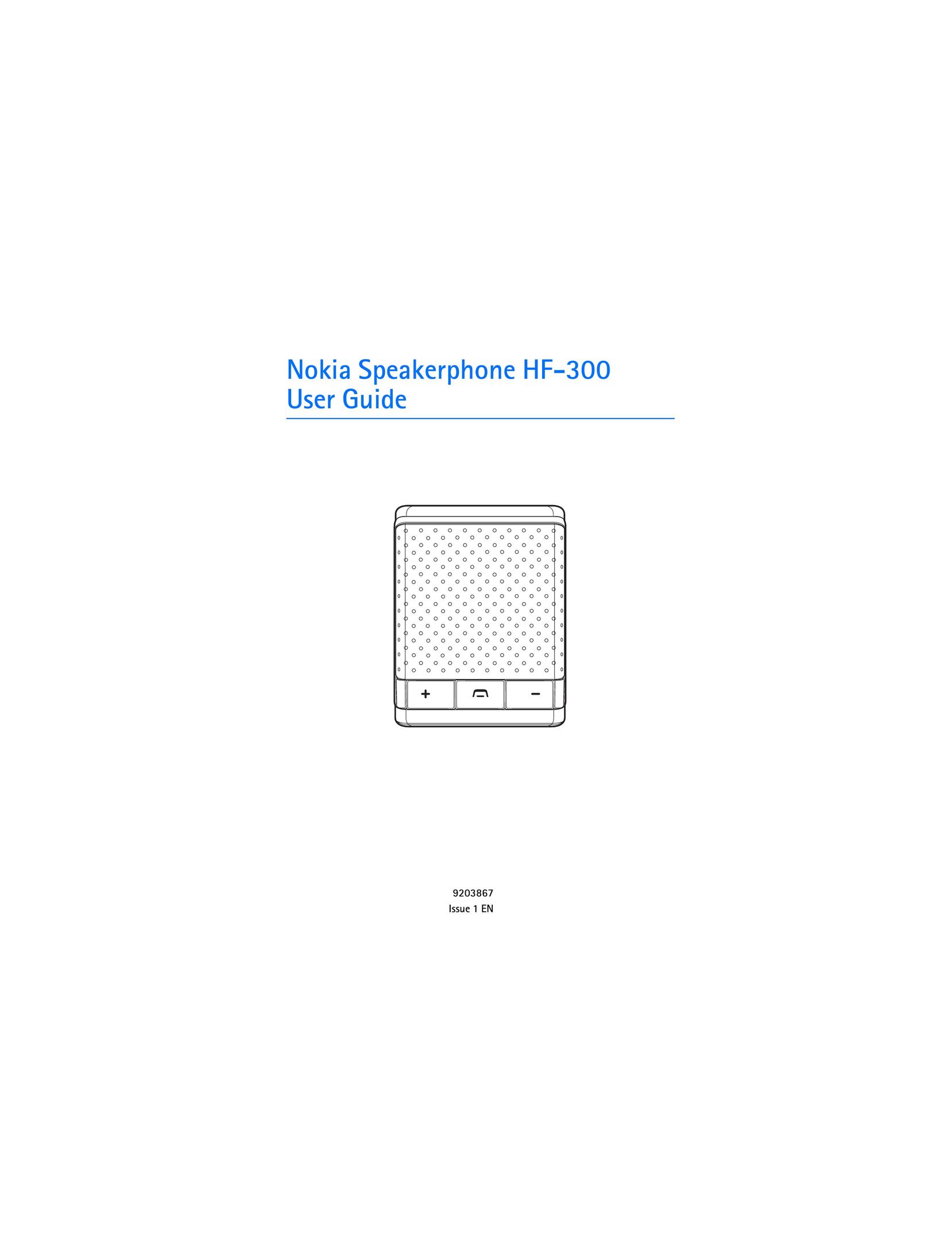 Nokia HF-300 Telephone User Manual (Page 1)