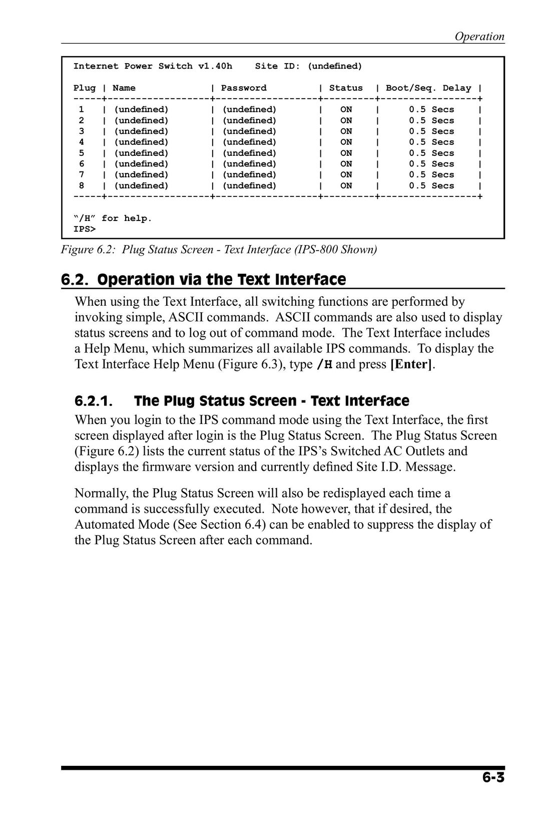 Western Telematic IPS-1600 Switch User Manual (Page 41)
