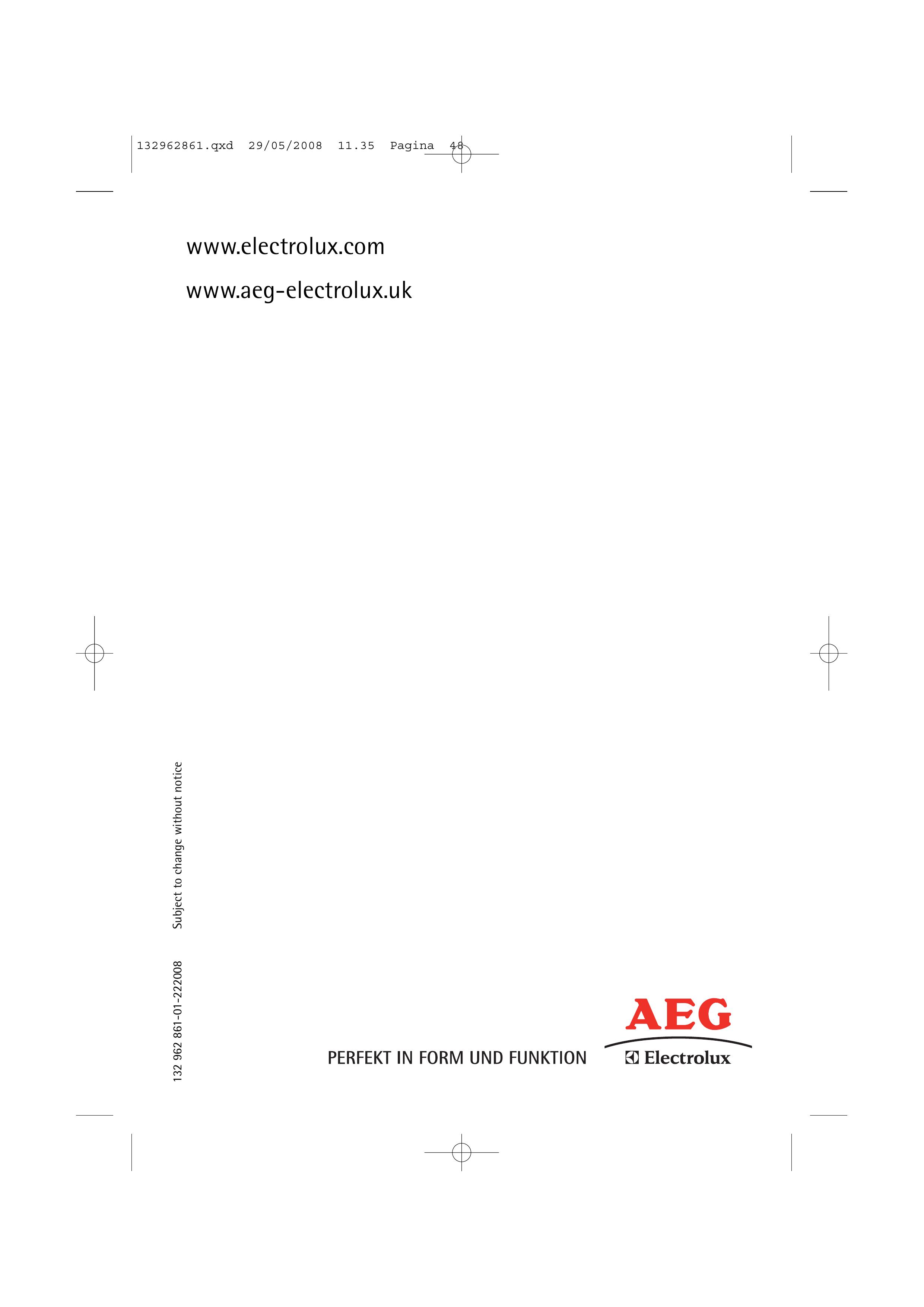 AEG L 14840 Washer/Dryer User Manual (Page 48)