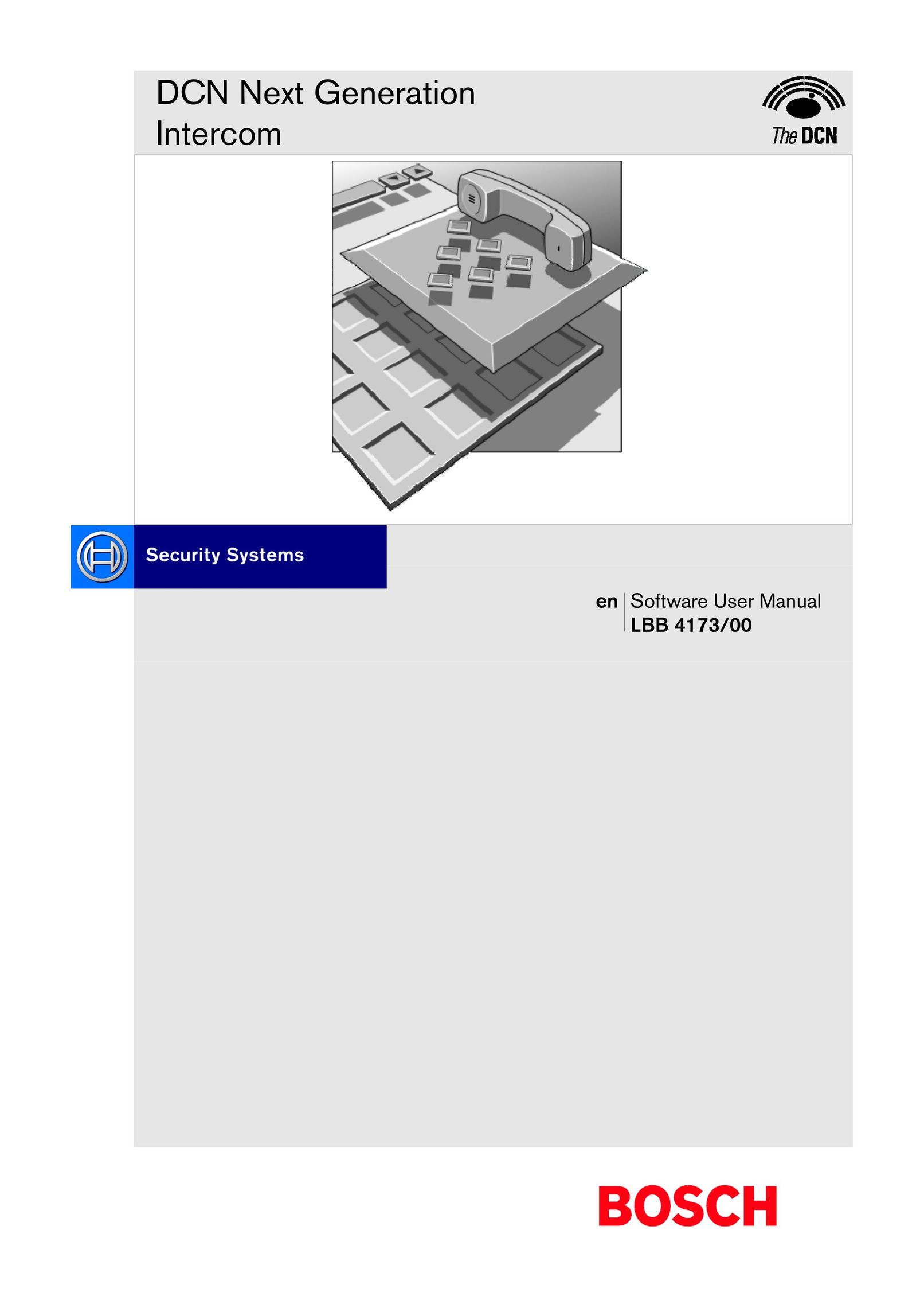 Bosch Appliances LBB4173 Intercom System User Manual (Page 1)
