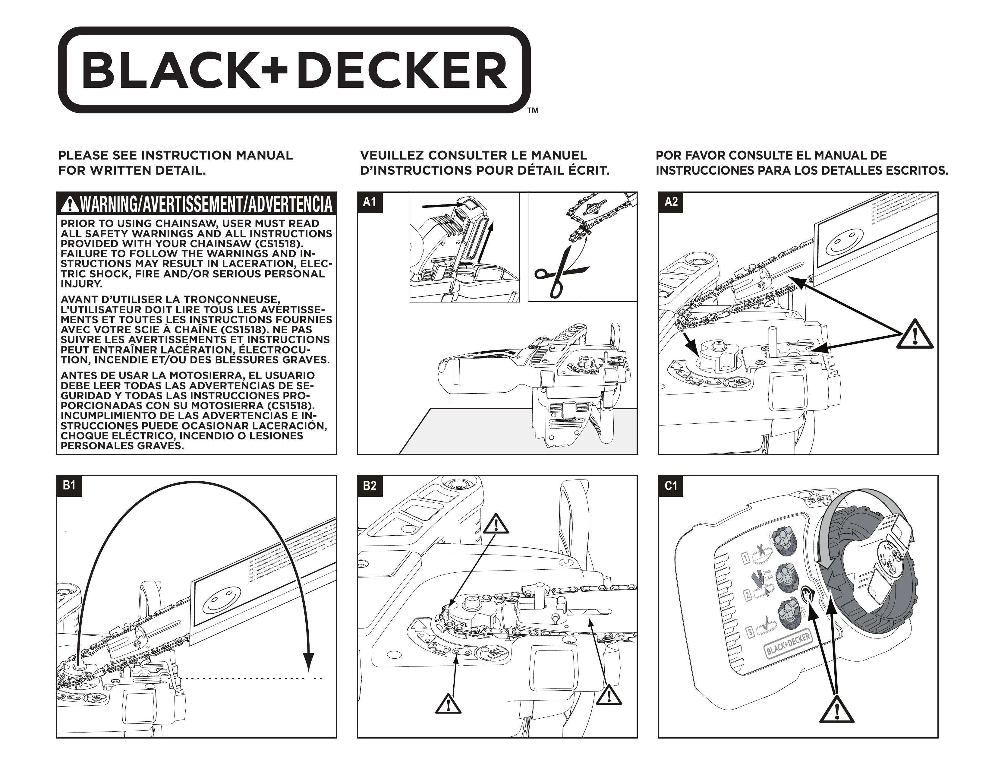 Black & Decker LCS1020 Brush Cutter User Manual (Page 1)