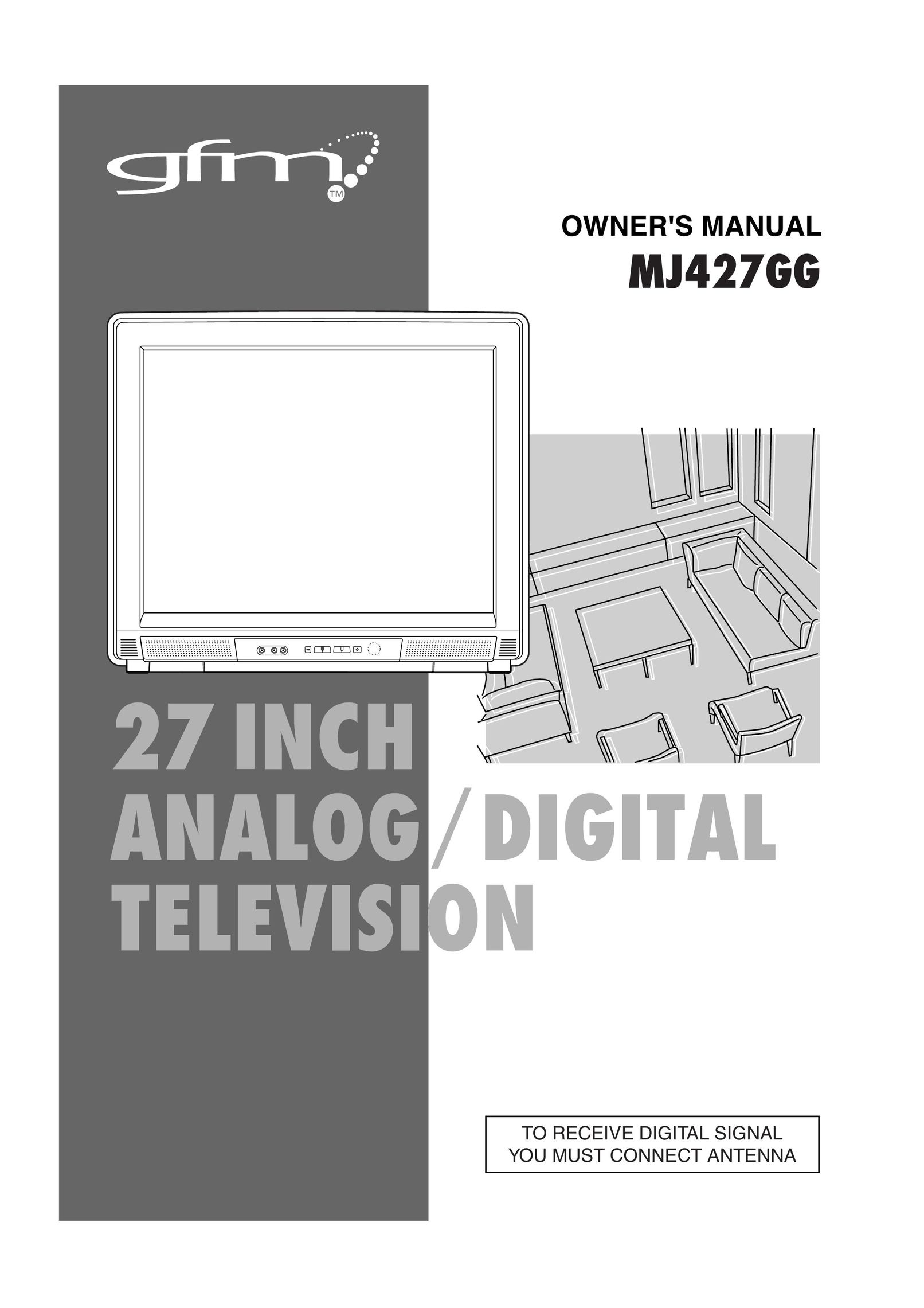 FUNAI MJ427GG CRT Television User Manual (Page 1)