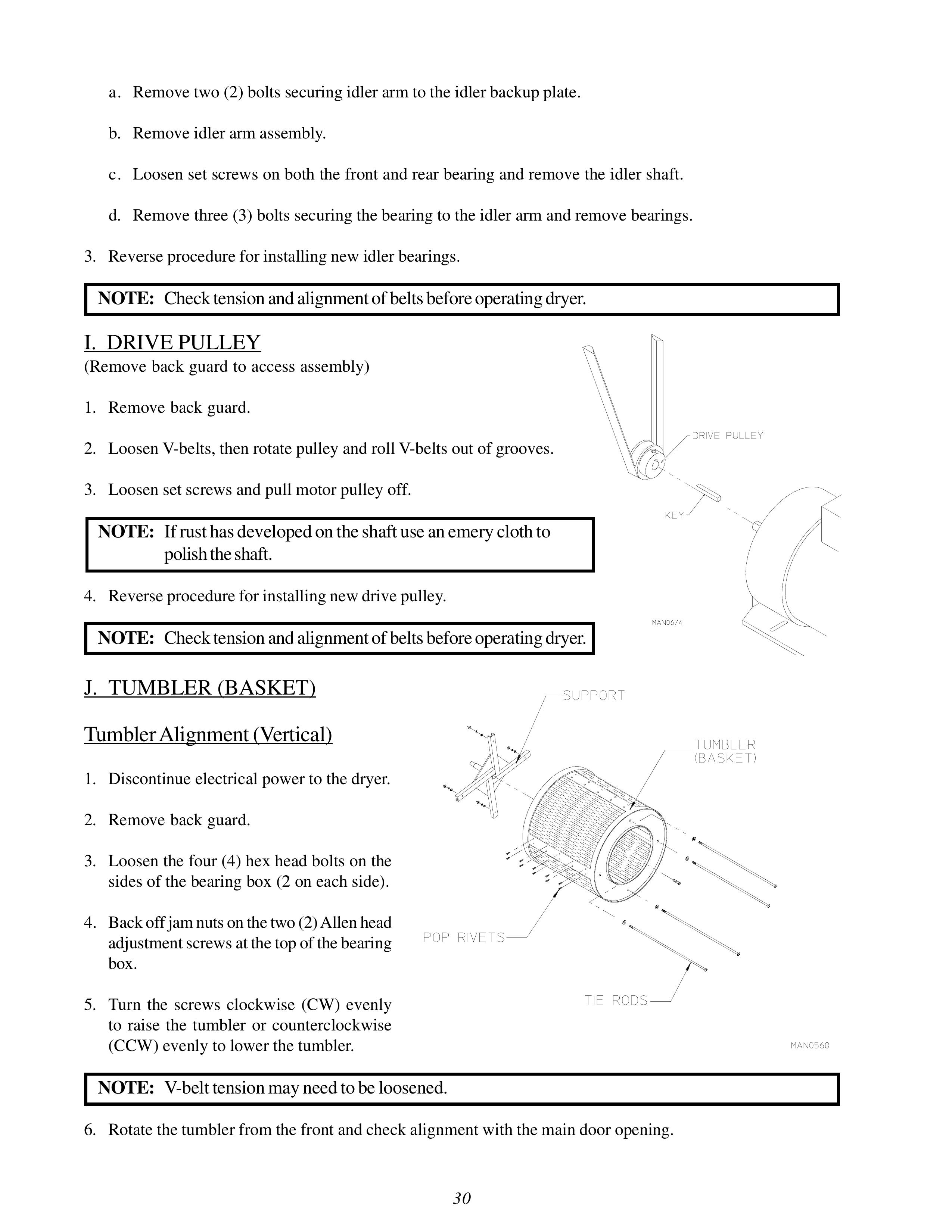ADC ML-82 Clothes Dryer User Manual (Page 34)