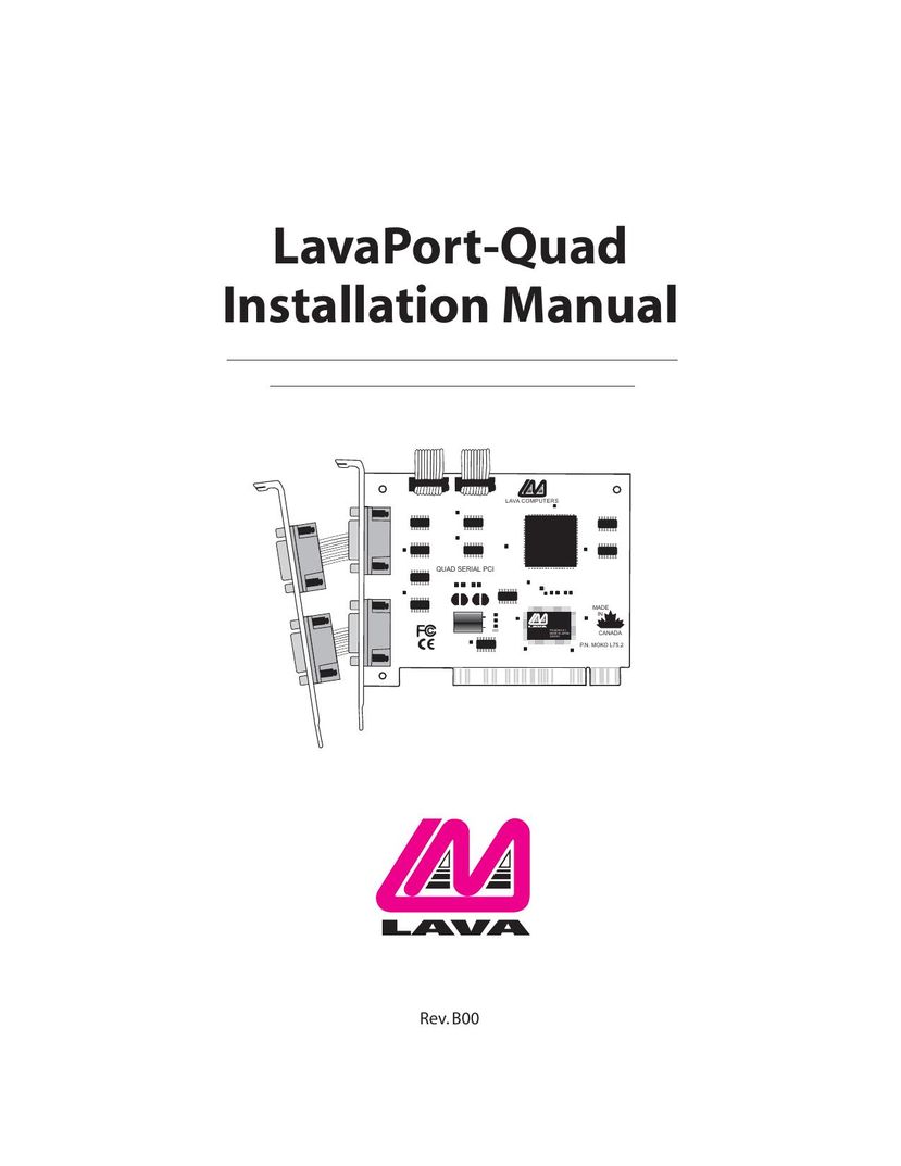 Lava Computer MOKO L75.2 Computer Hardware User Manual (Page 1)
